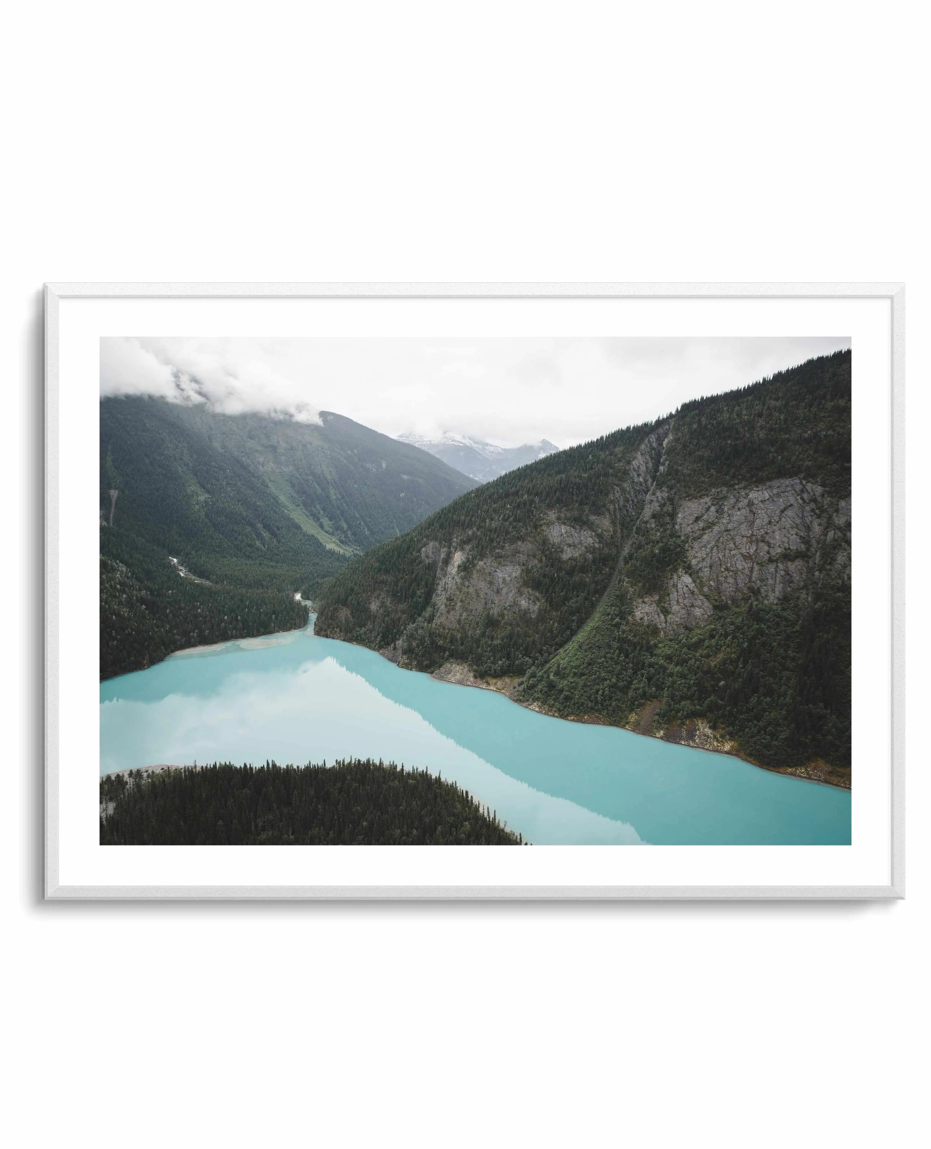 Berg Lake II By Kalen X | Art Print from Olive et Oriel where you can shop wallpaper and artworks online