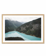 Berg Lake II By Kalen X | Art Print