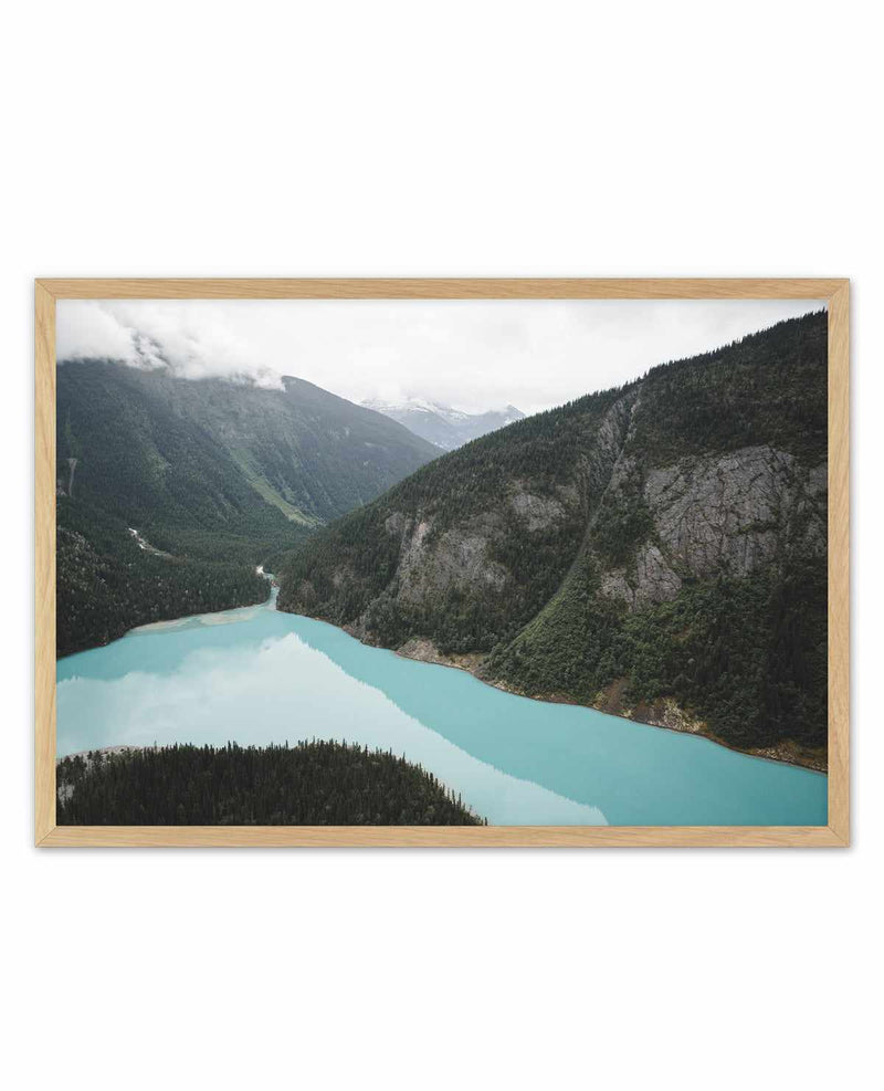 Berg Lake II By Kalen X | Art Print