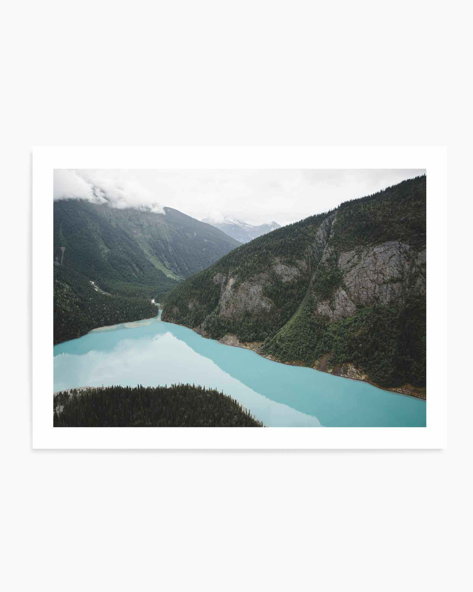 Berg Lake II By Kalen X | Art Print