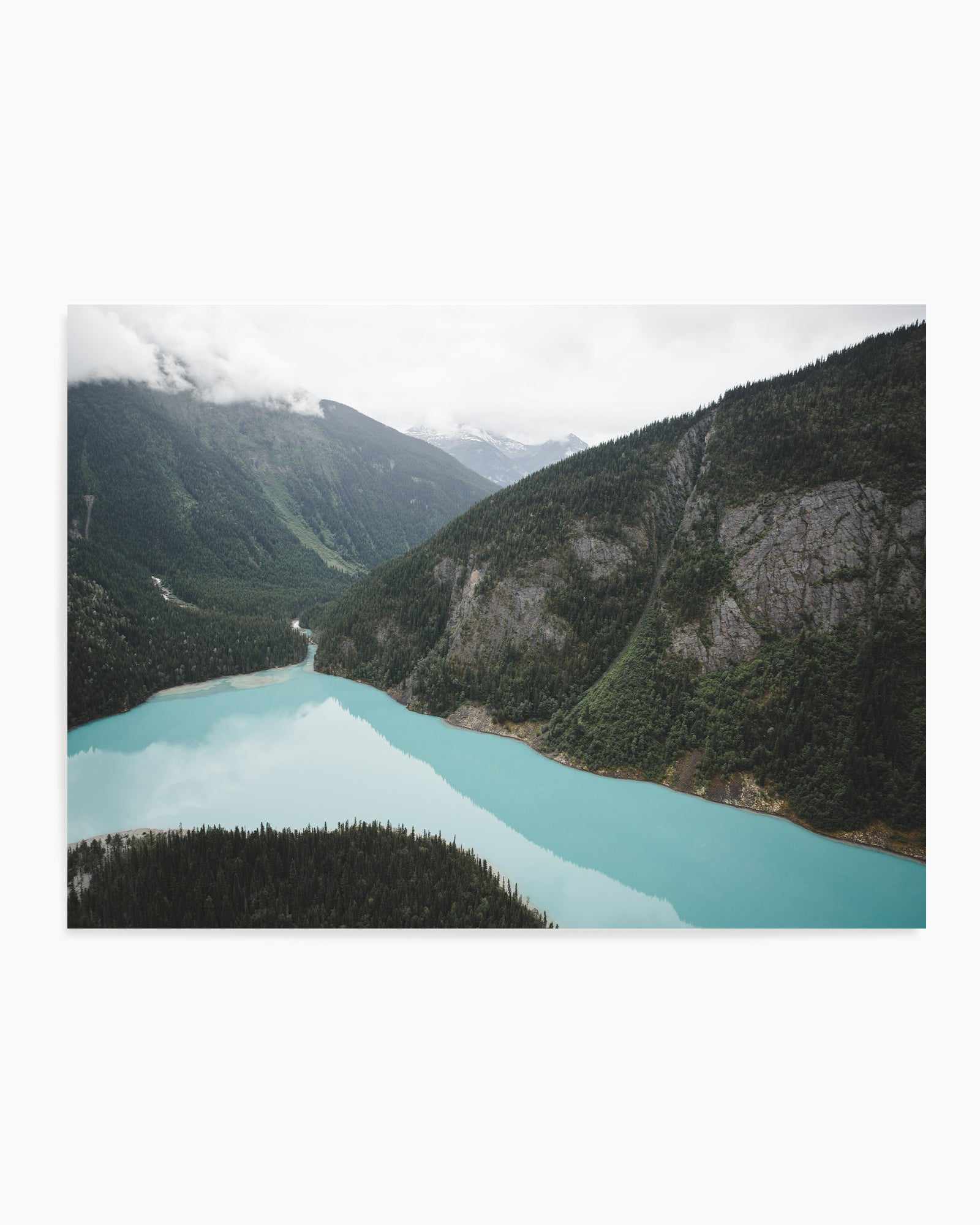 Berg Lake II By Kalen X | Art Print