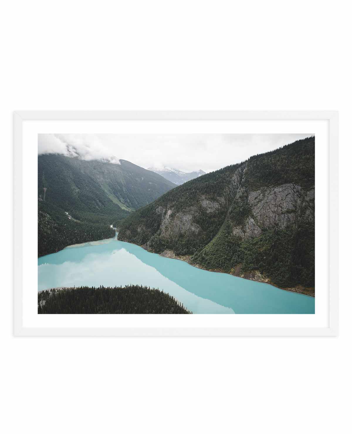 Berg Lake II By Kalen X | Art Print