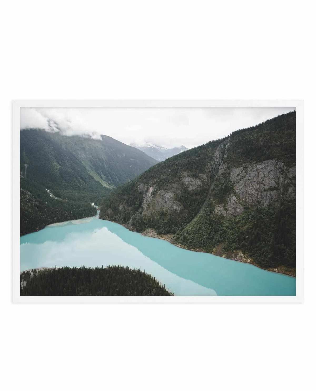 Berg Lake II By Kalen X | Art Print from Olive et Oriel where you can shop wallpaper and artworks online
