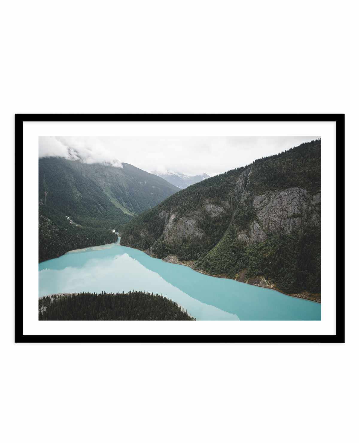 Berg Lake II By Kalen X | Art Print