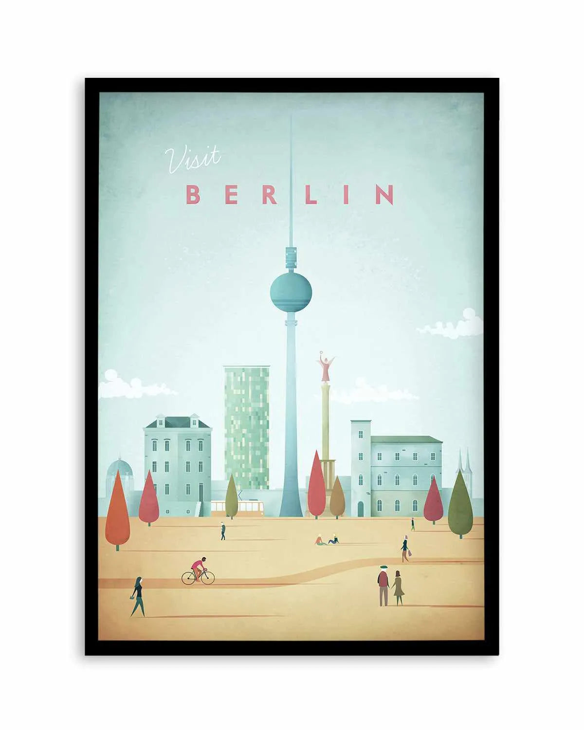 Berlin by Henry Rivers Art Print from Olive et Oriel where you can shop wallpaper and artworks online