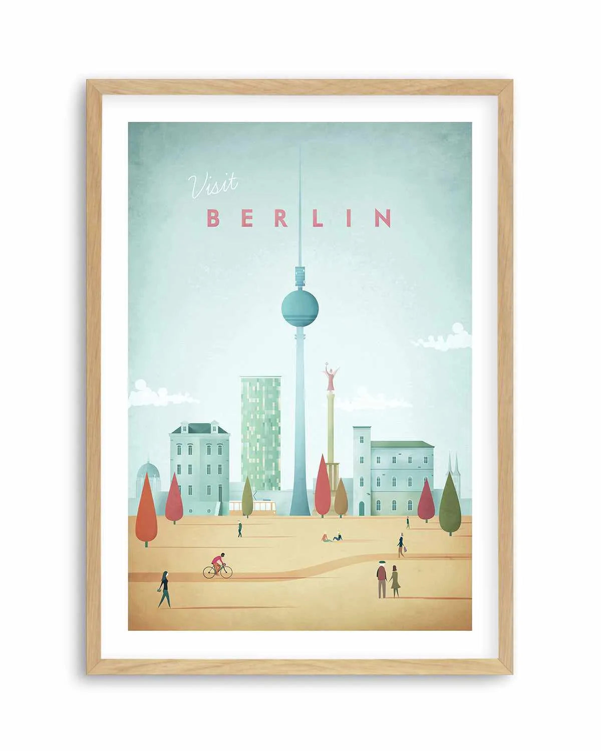 Berlin by Henry Rivers Art Print from Olive et Oriel where you can shop wallpaper and artworks online