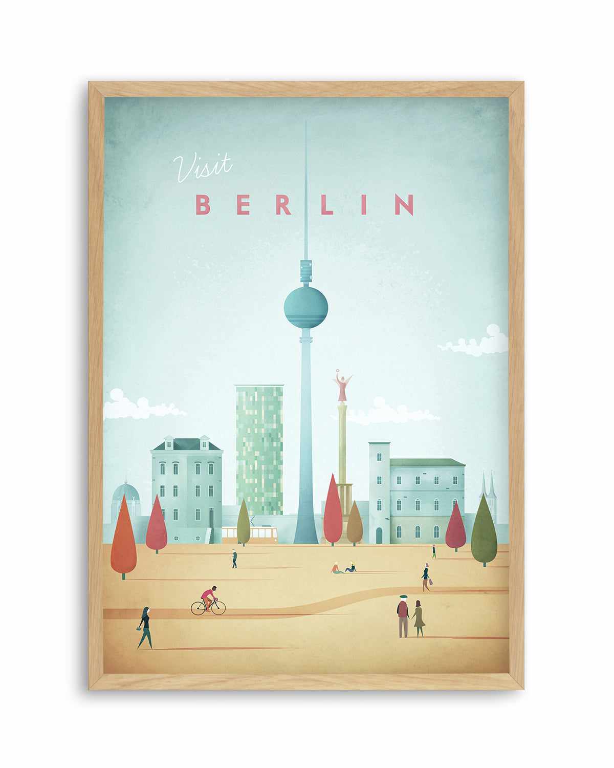 Berlin by Henry Rivers Art Print