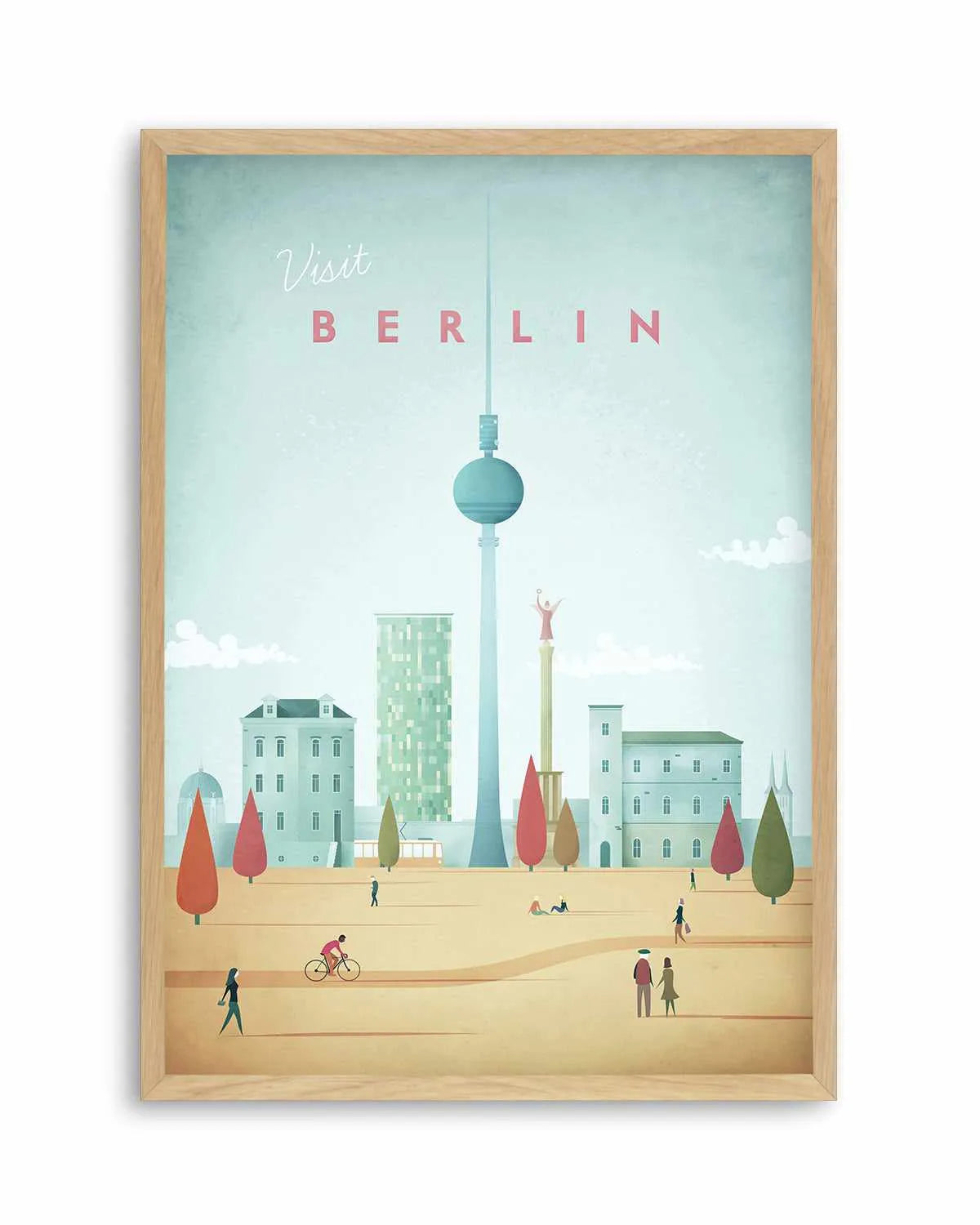 Berlin by Henry Rivers Art Print from Olive et Oriel where you can shop wallpaper and artworks online