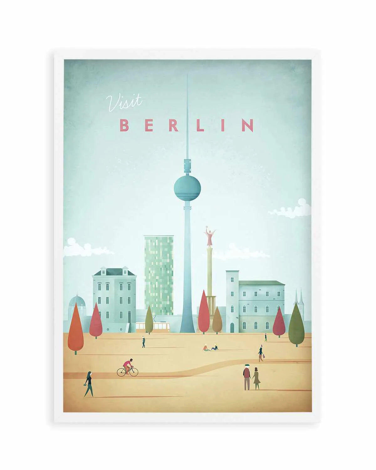 Berlin by Henry Rivers Art Print from Olive et Oriel where you can shop wallpaper and artworks online