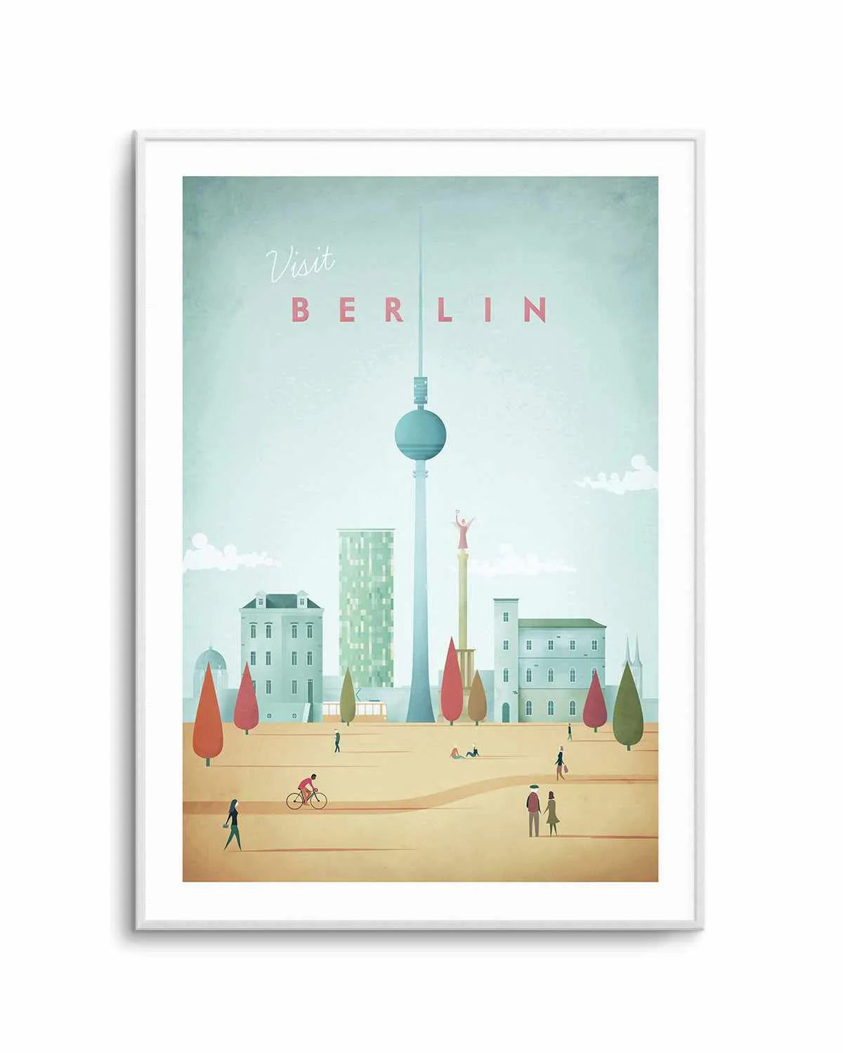 Berlin by Henry Rivers Art Print from Olive et Oriel where you can shop wallpaper and artworks online