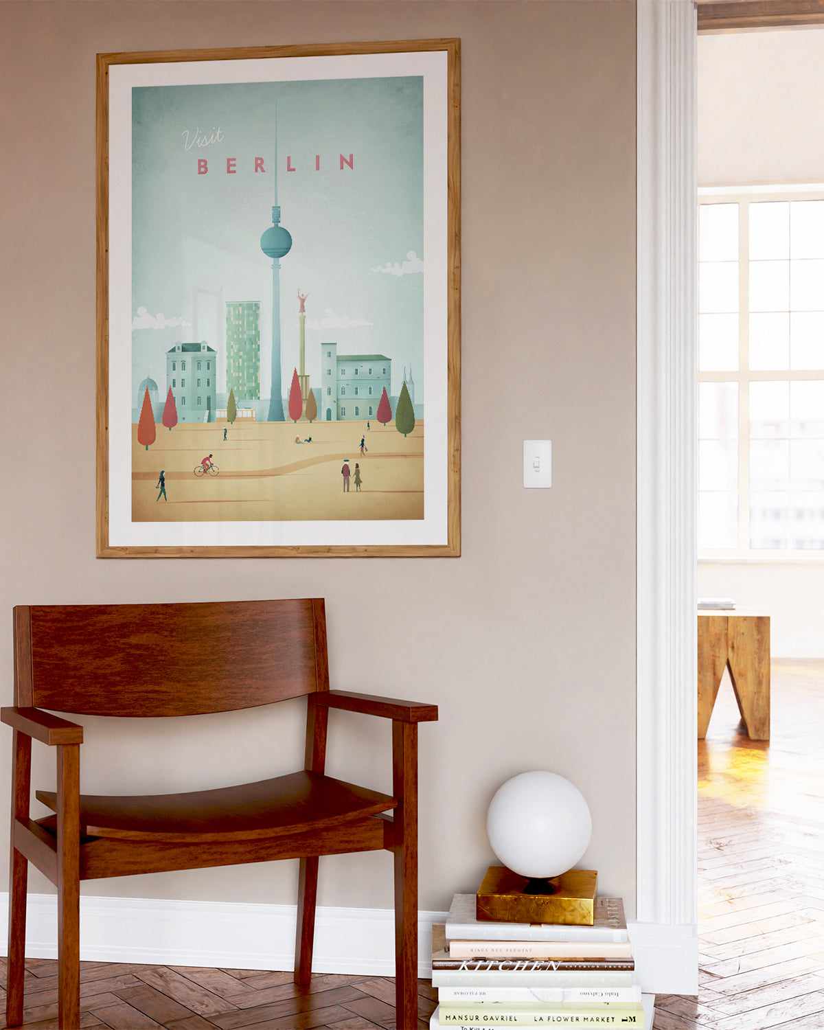 Berlin by Henry Rivers Art Print