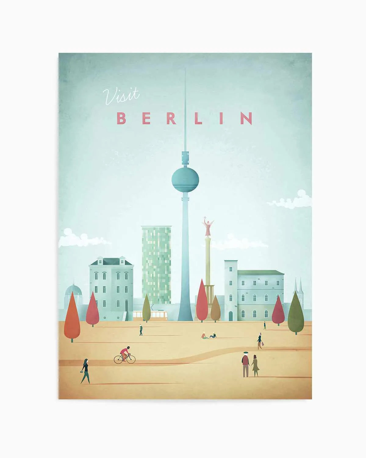 Berlin by Henry Rivers Art Print from Olive et Oriel where you can shop wallpaper and artworks online