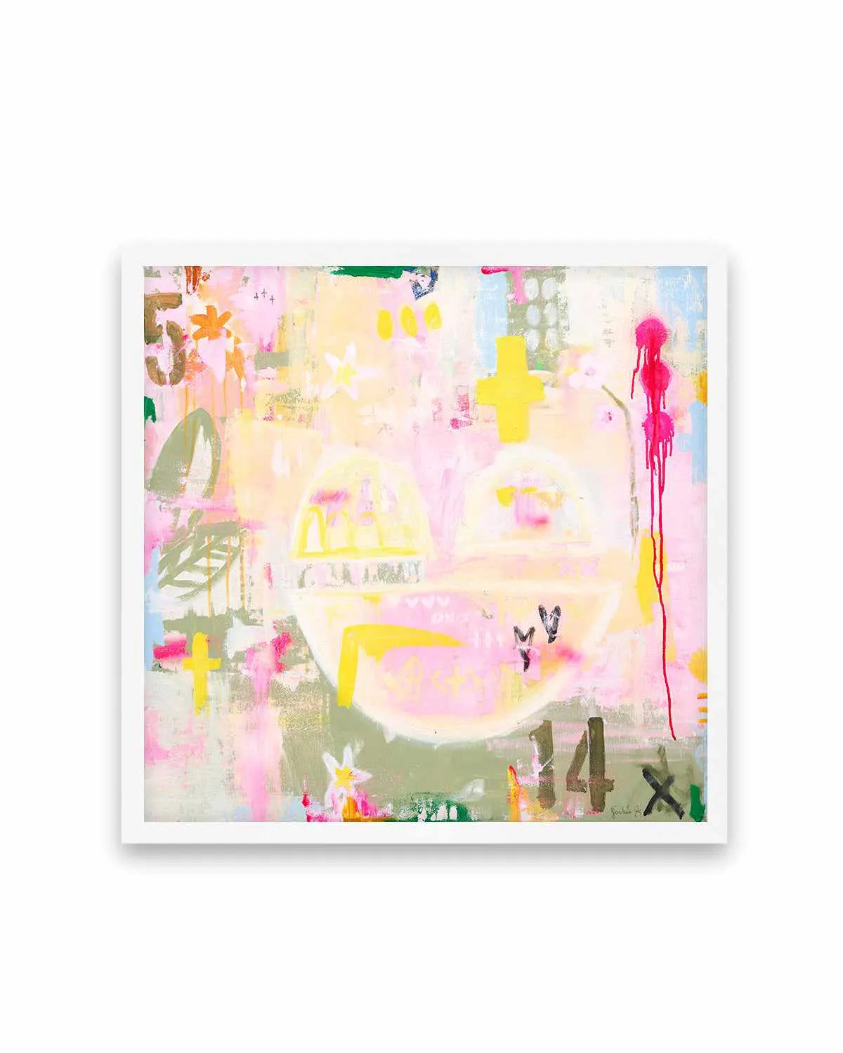 Best Garden Of Eden Ever by Jackie Green | Art Print from Olive et Oriel where you can shop wallpaper and artworks online