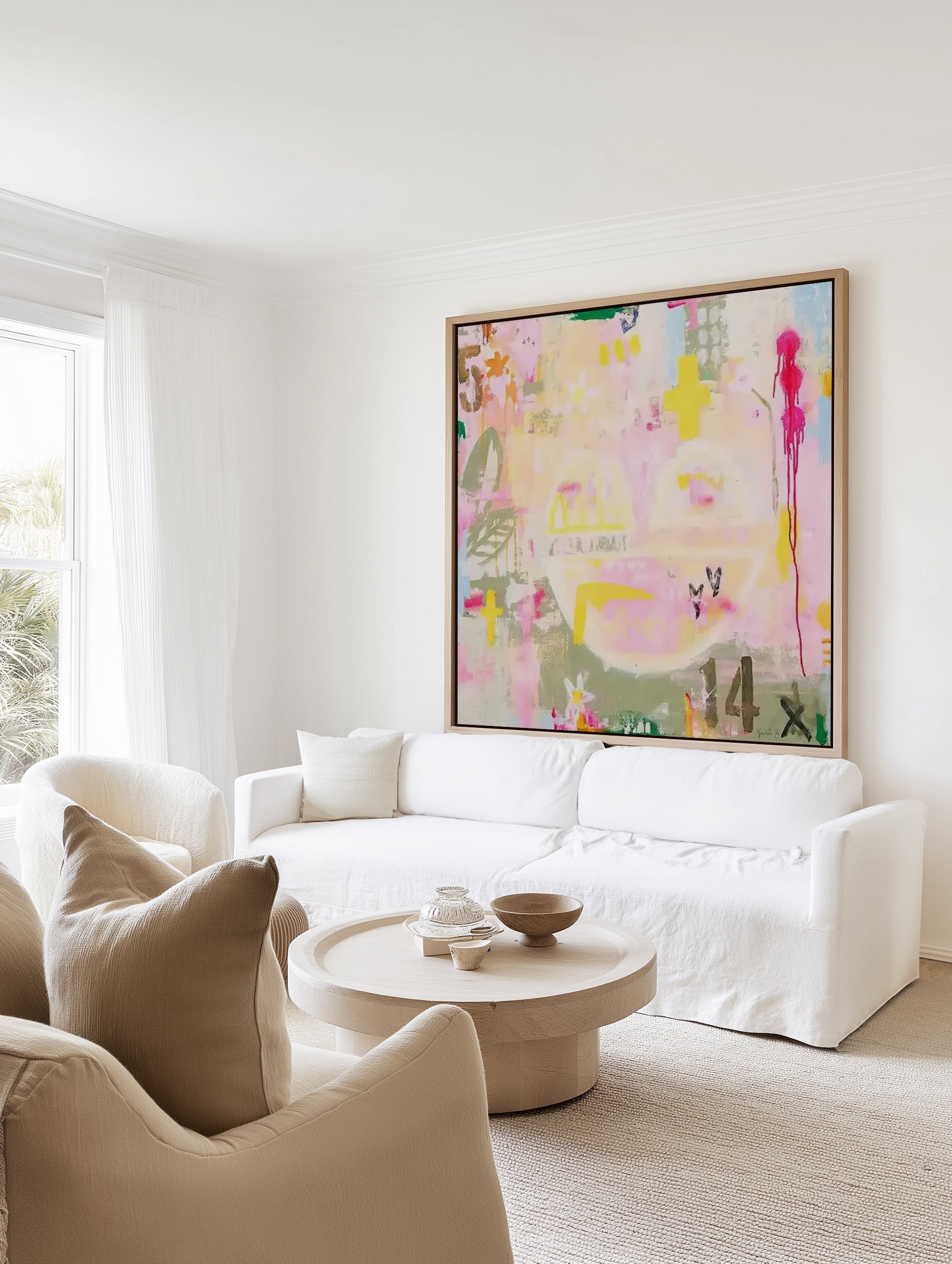 Best Garden Of Eden Ever by Jackie Green | Framed Canvas Art Print