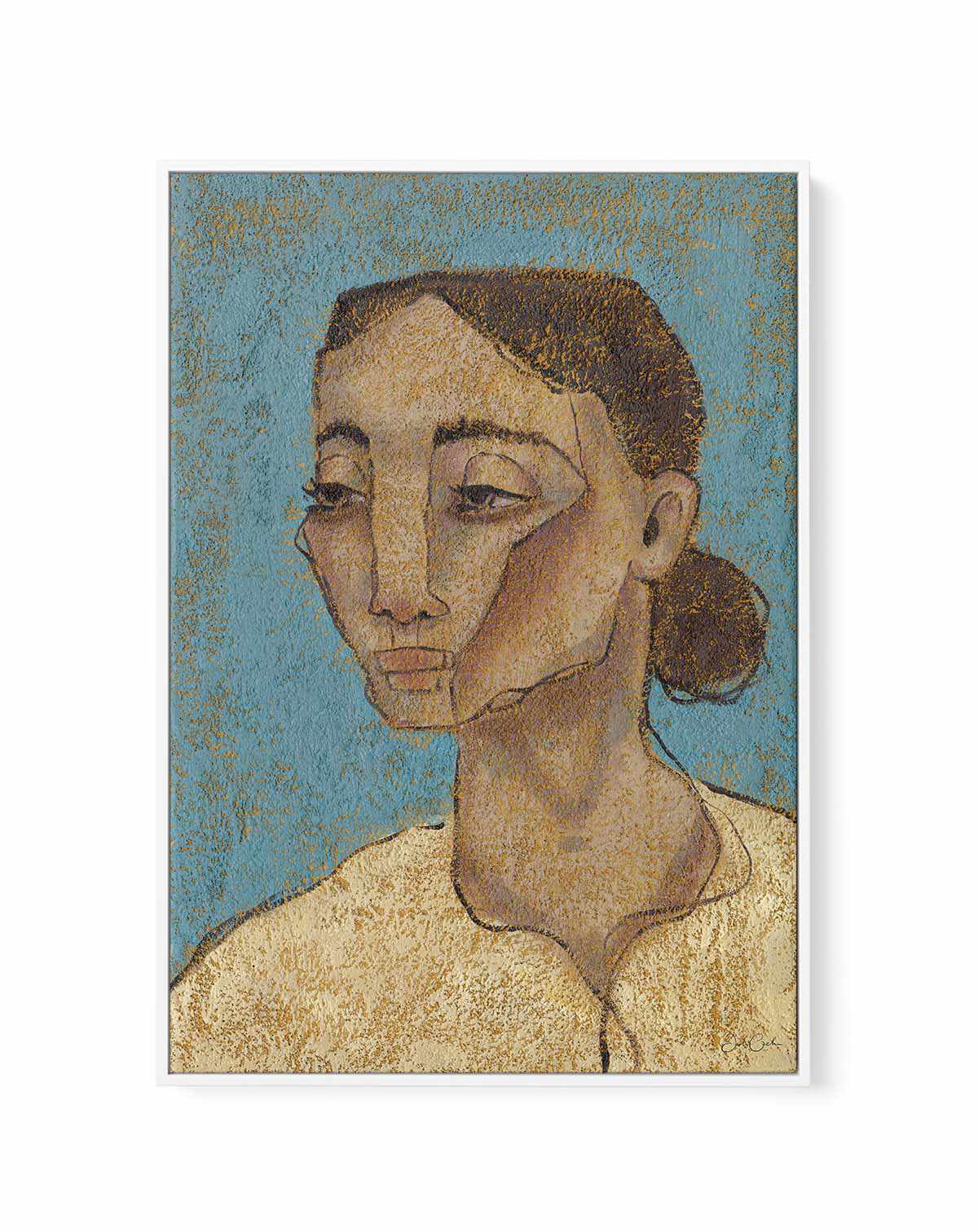 Beth By Julie Celina | Framed Canvas Art Print