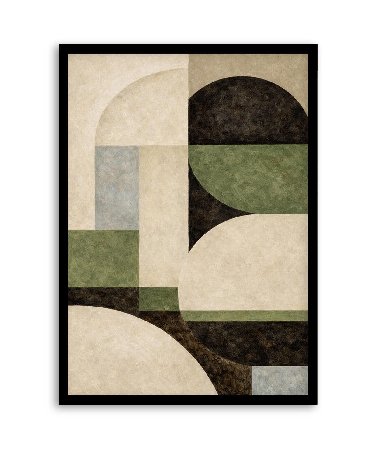 Between Shapes by Dan Hobday | Art Print