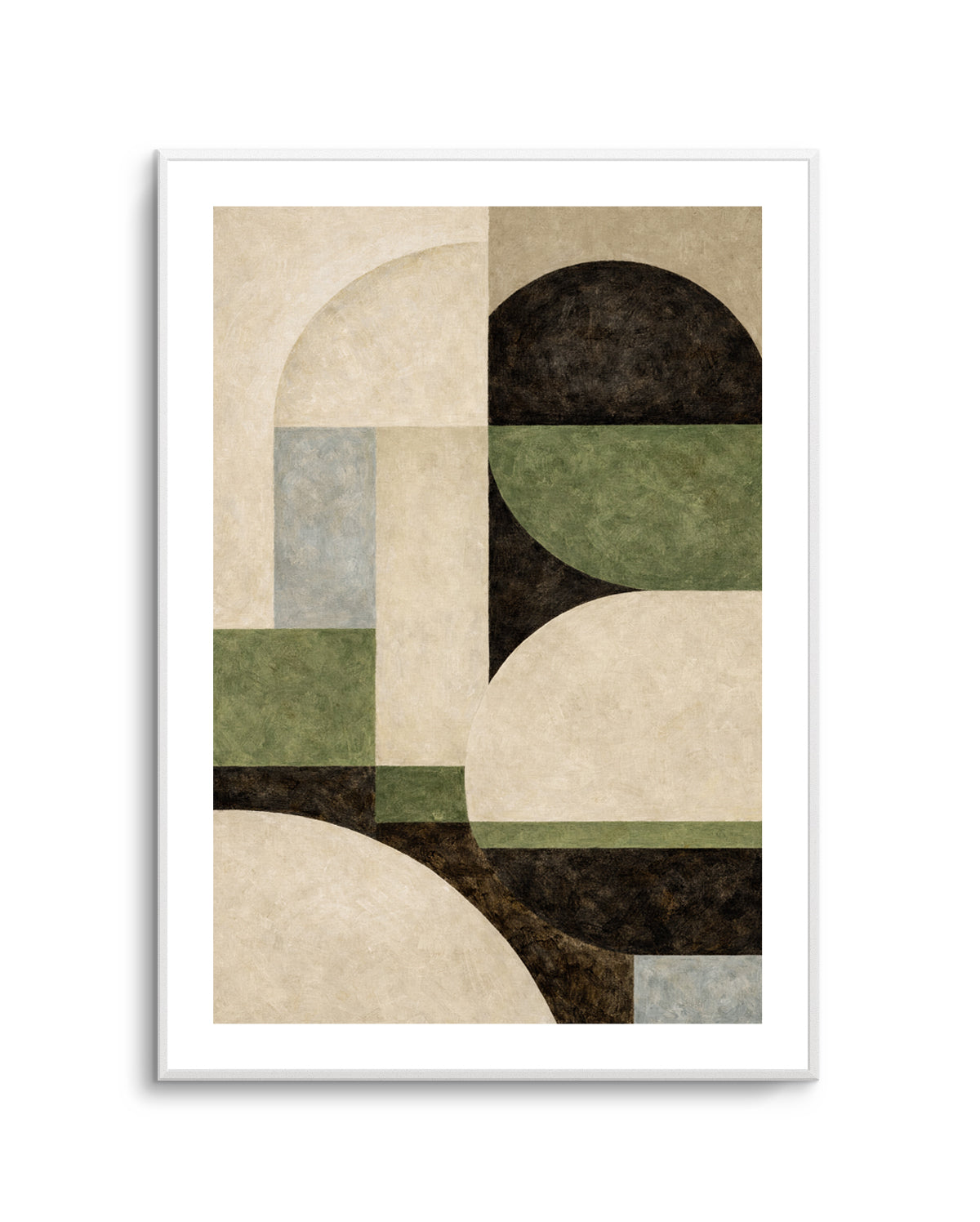 Between Shapes by Dan Hobday | Art Print
