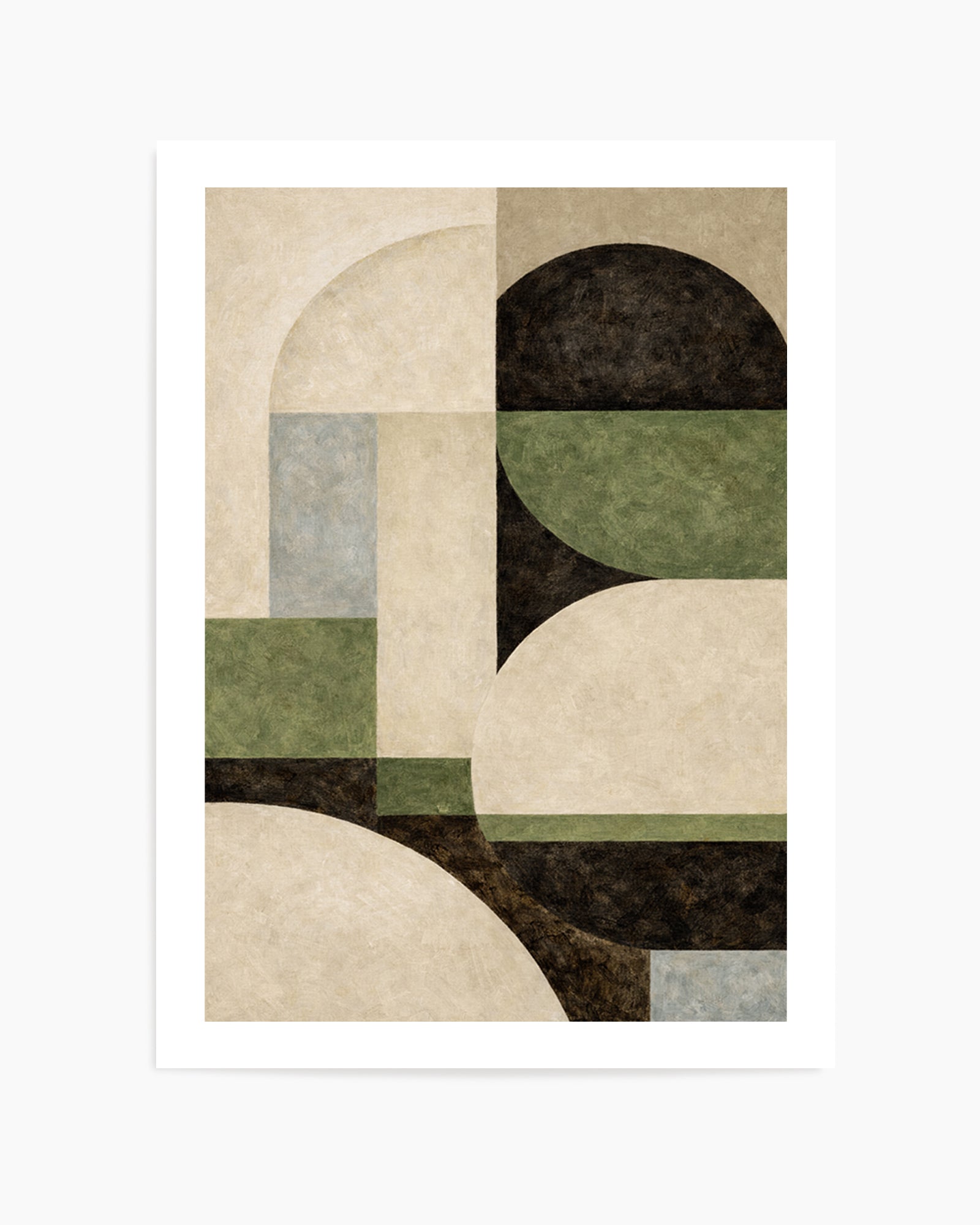 Between Shapes by Dan Hobday | Art Print