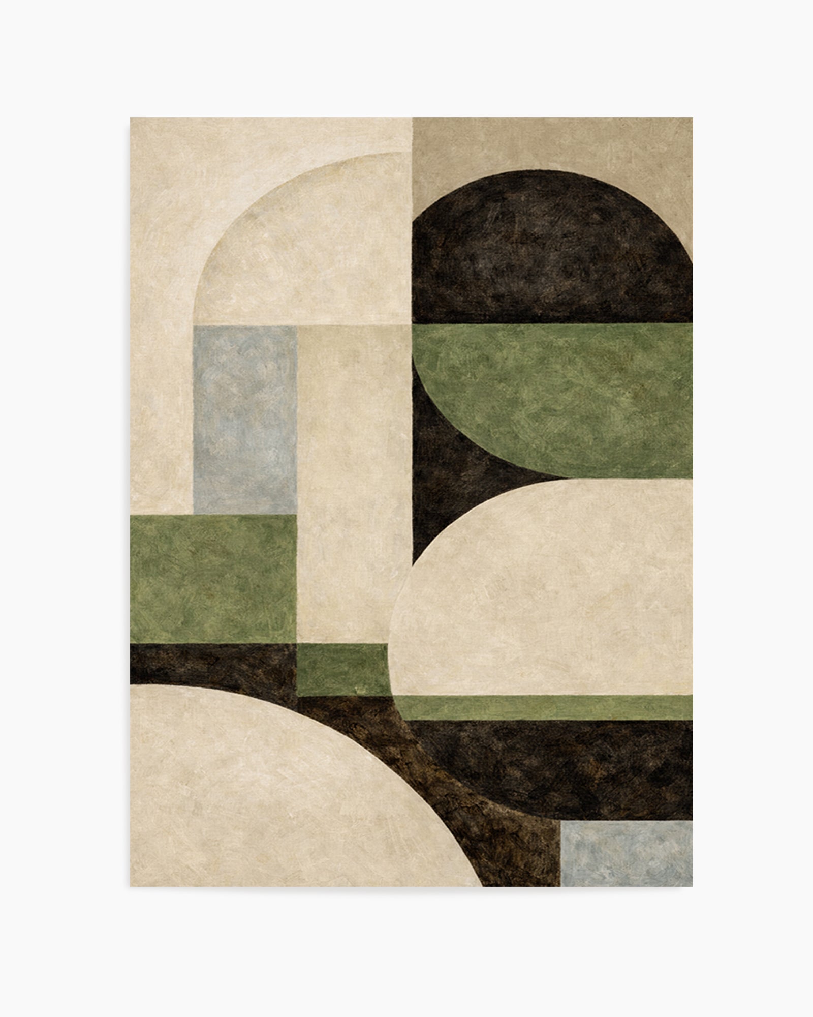 Between Shapes by Dan Hobday | Art Print