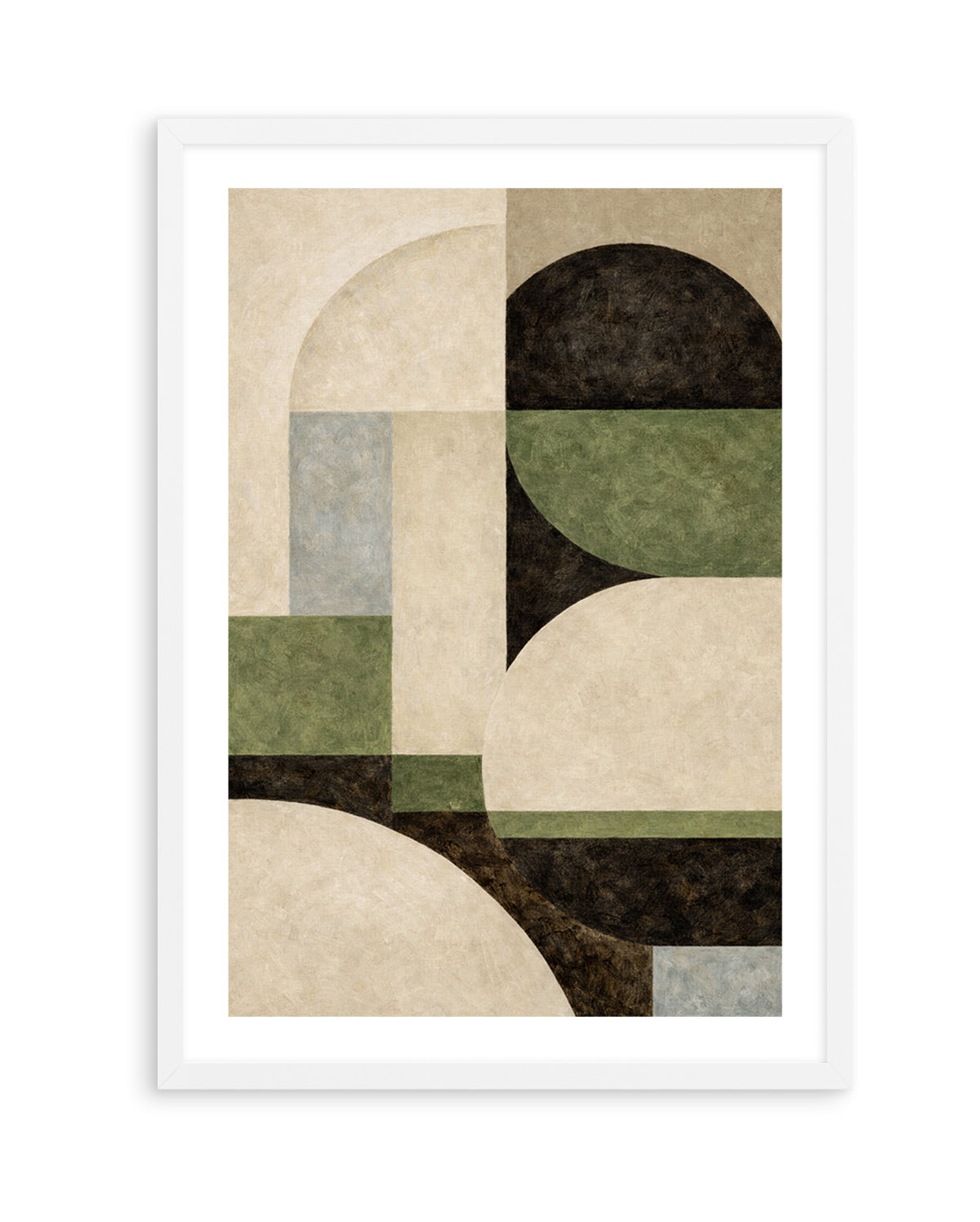 Between Shapes by Dan Hobday | Art Print