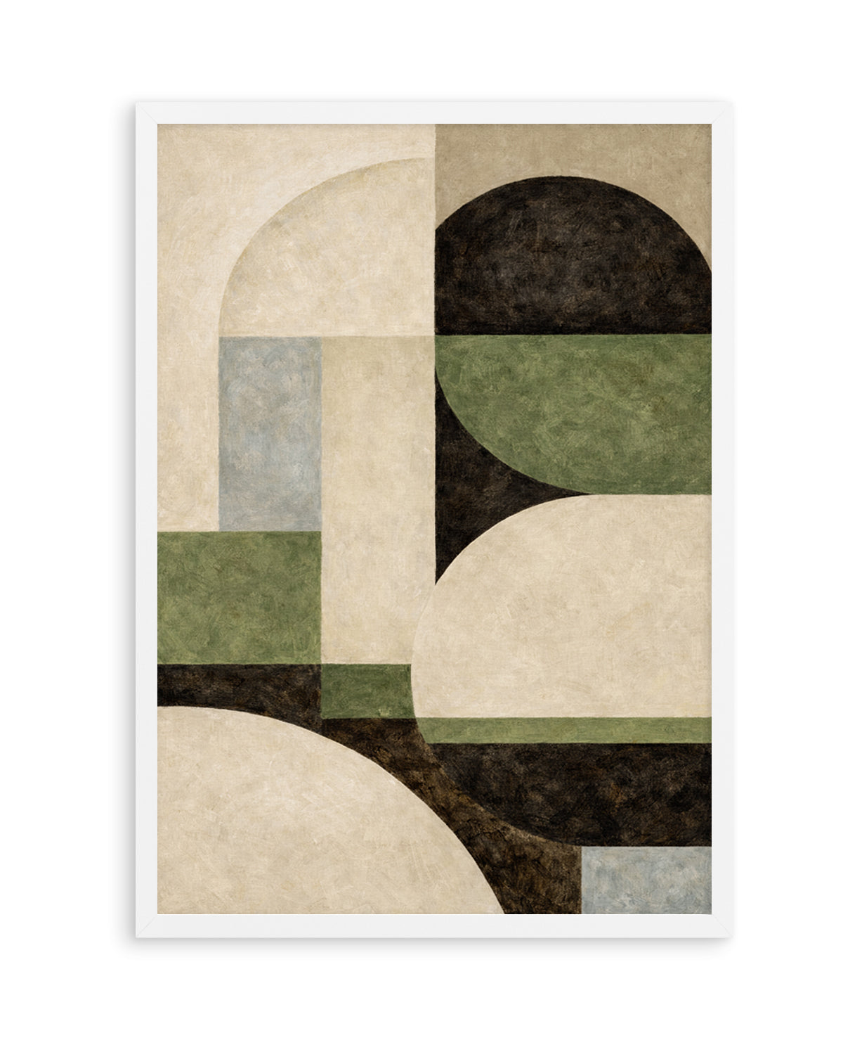 Between Shapes by Dan Hobday | Art Print