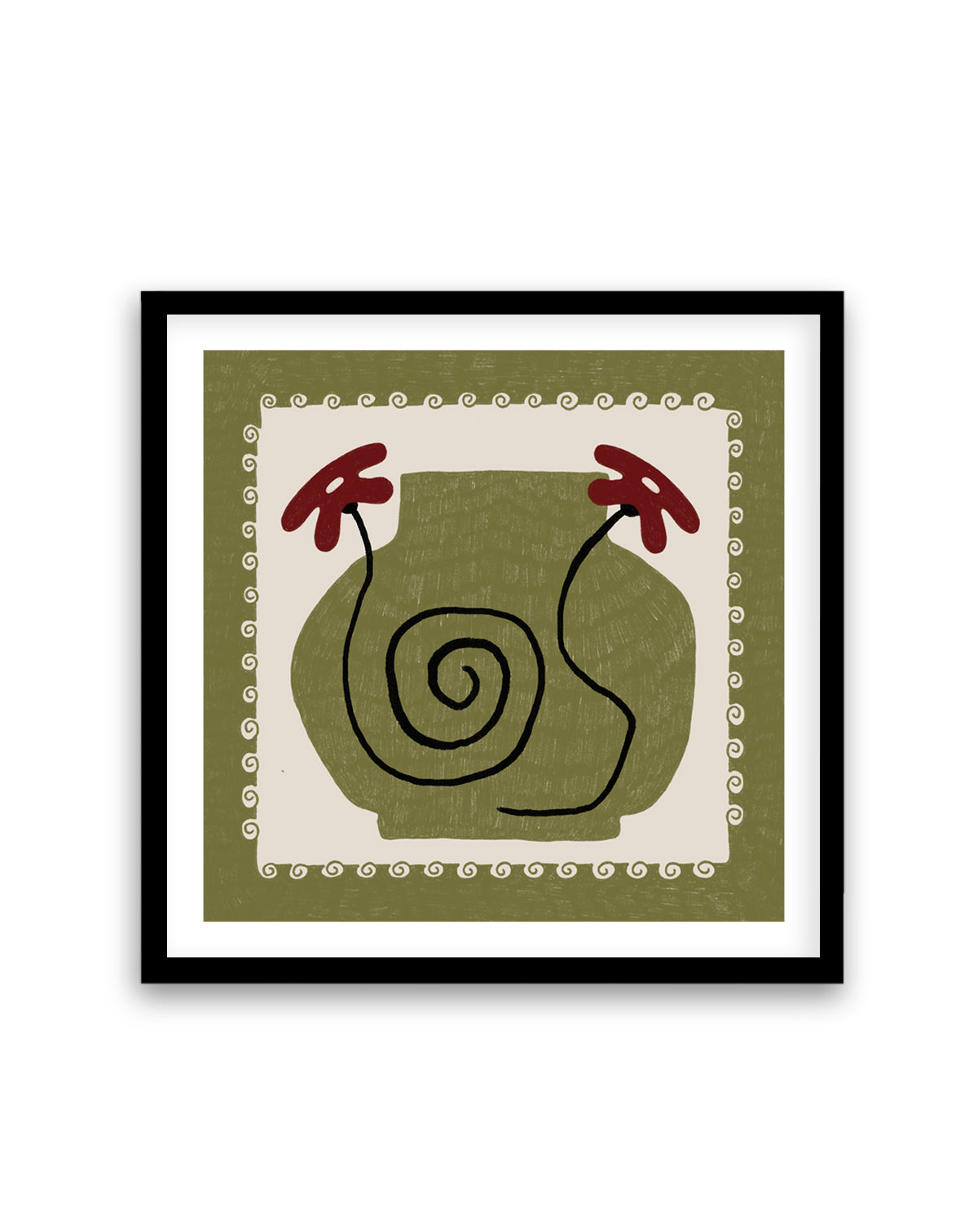 Beyond The Vase Bloom 10 by Shatha Al Dafai | Art Print