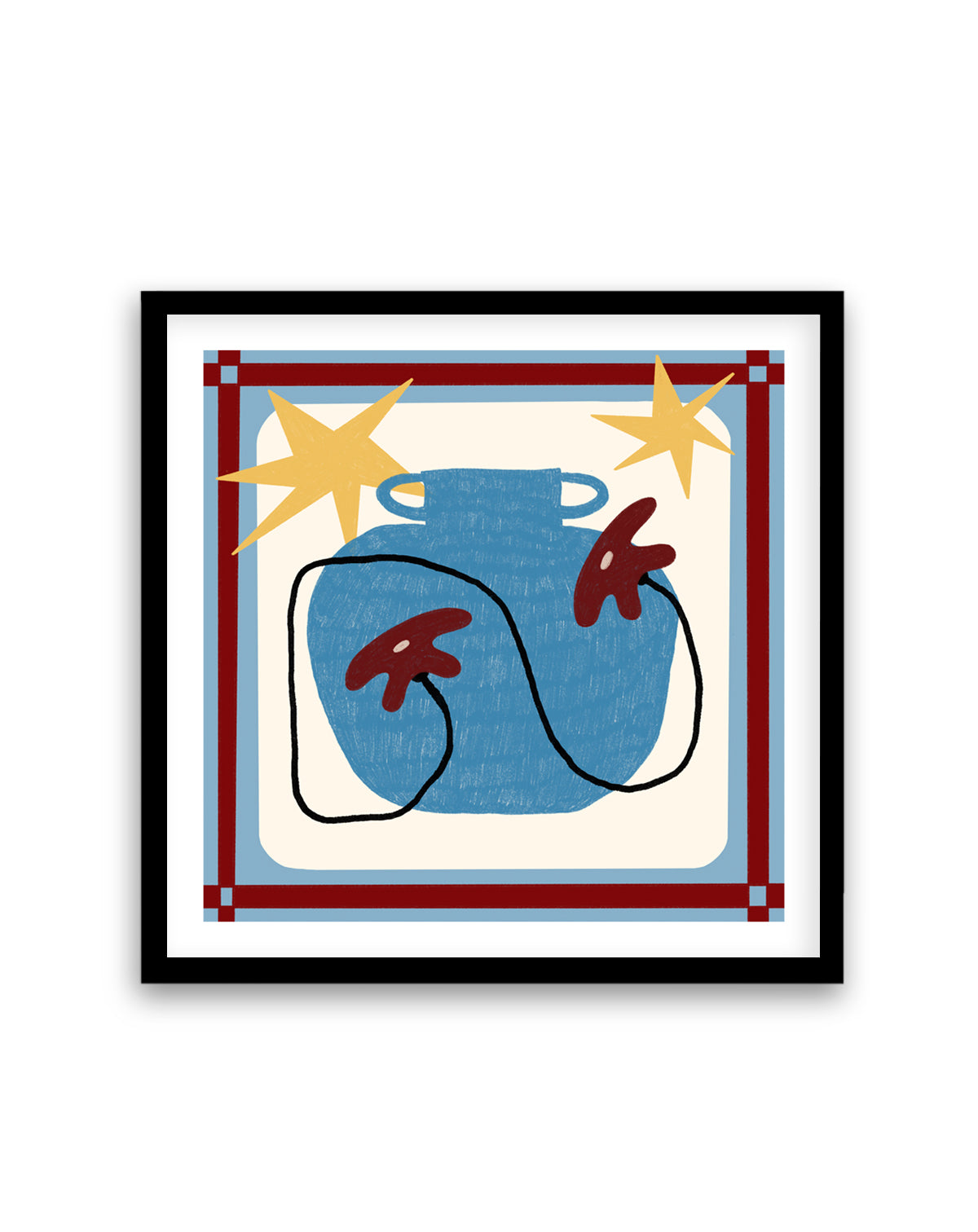 Beyond The Vase Bloom 11 by Shatha Al Dafai | Art Print