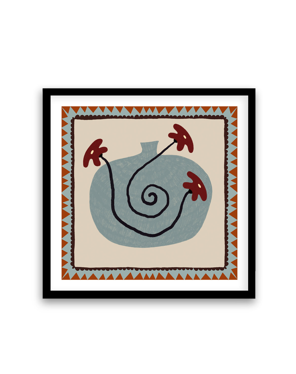 Beyond The Vase Bloom 12 by Shatha Al Dafai | Art Print