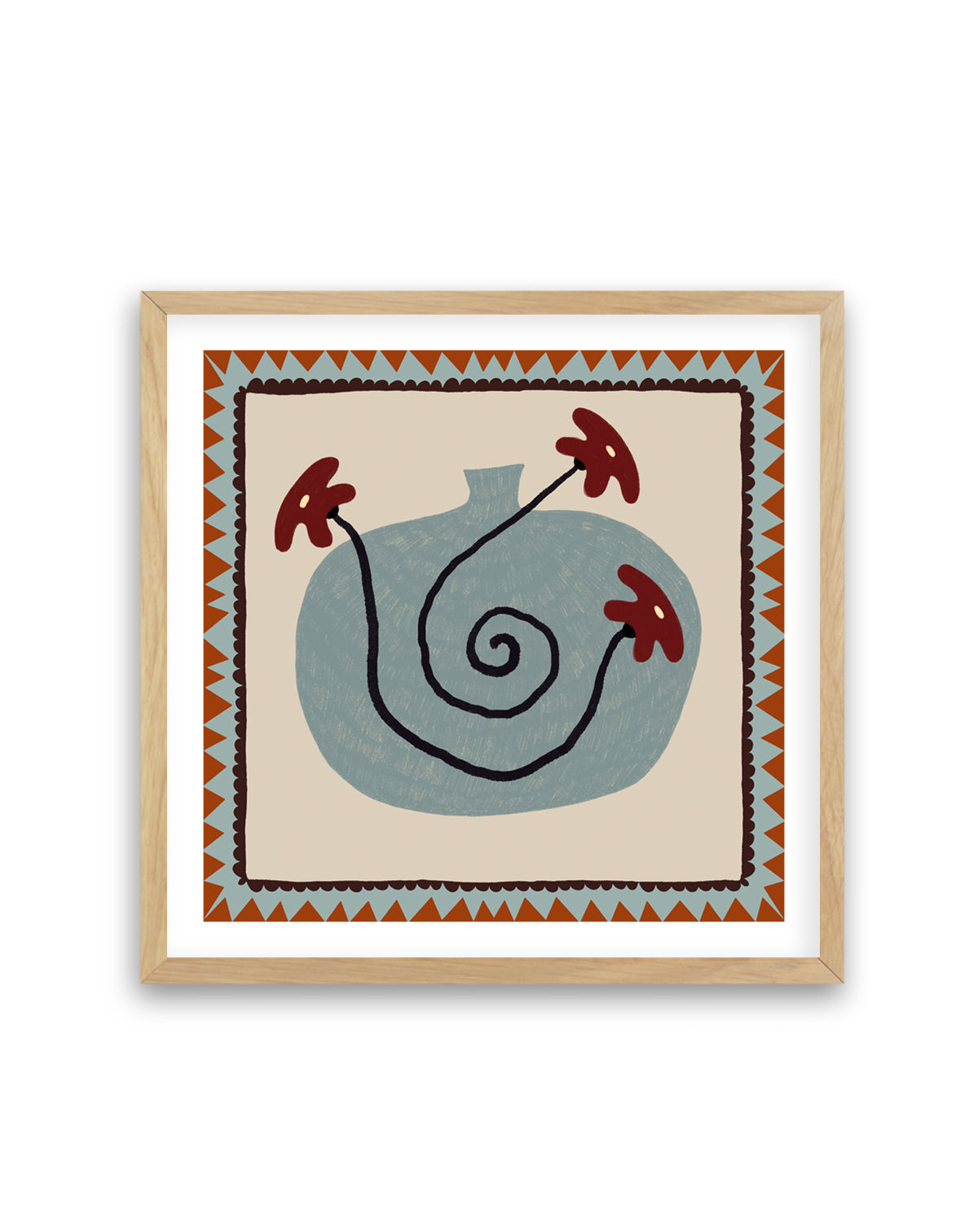 Beyond The Vase Bloom 12 by Shatha Al Dafai | Art Print