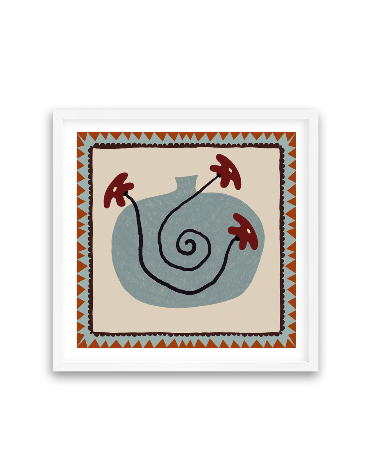 Beyond The Vase Bloom 12 by Shatha Al Dafai | Art Print