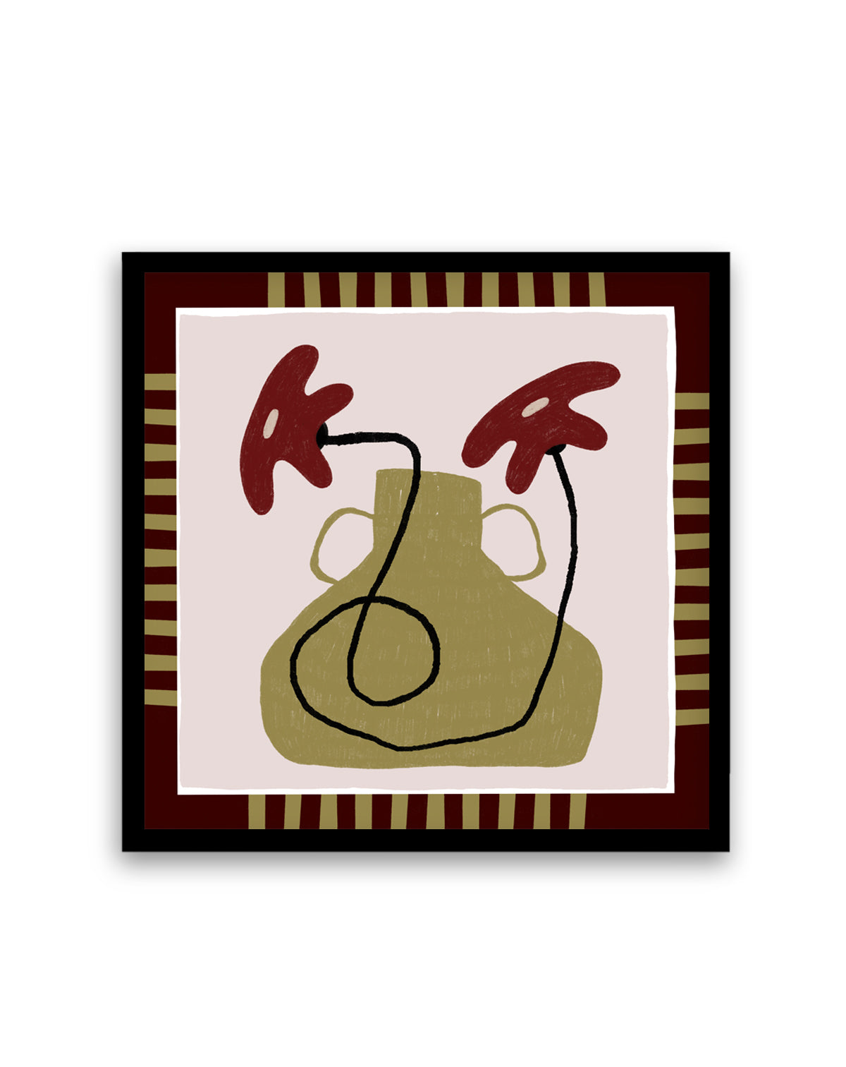 Beyond The Vase Bloom 8 by Shatha Al Dafai | Art Print