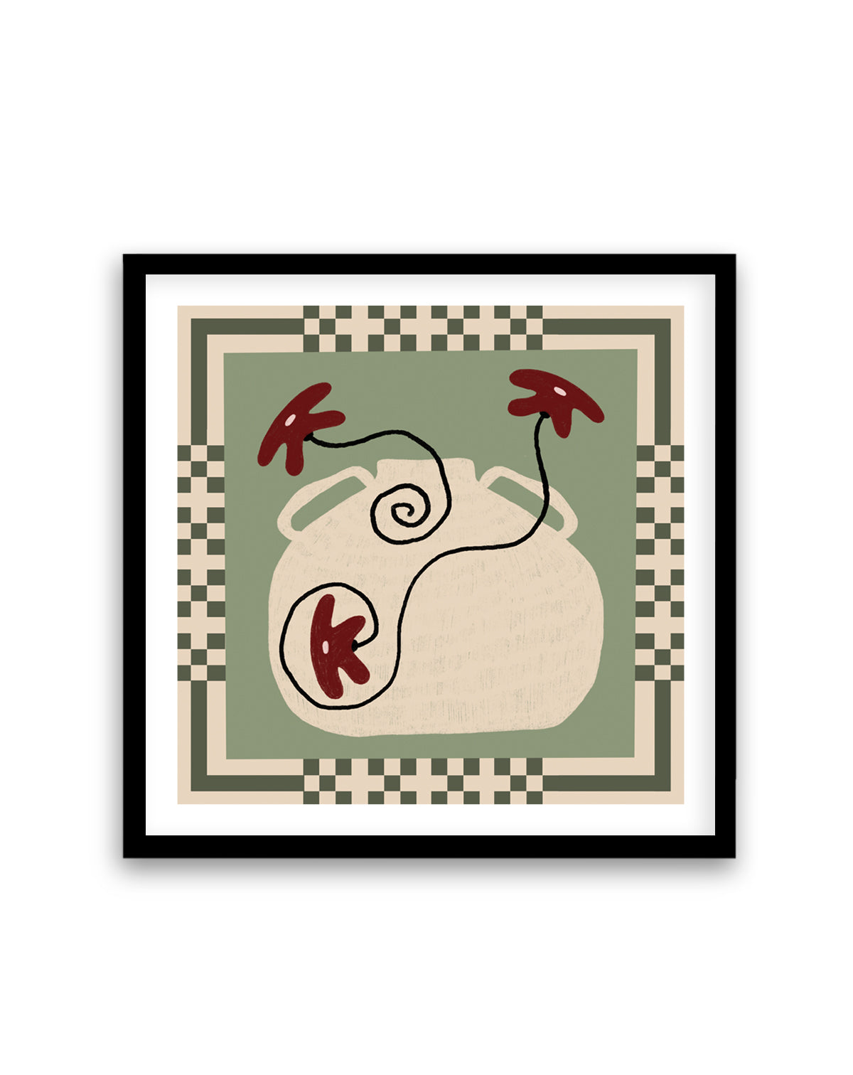 Beyond The Vase Bloom 9 by Shatha Al Dafai | Art Print