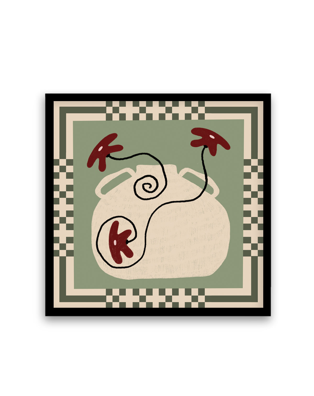 Beyond The Vase Bloom 9 by Shatha Al Dafai | Art Print