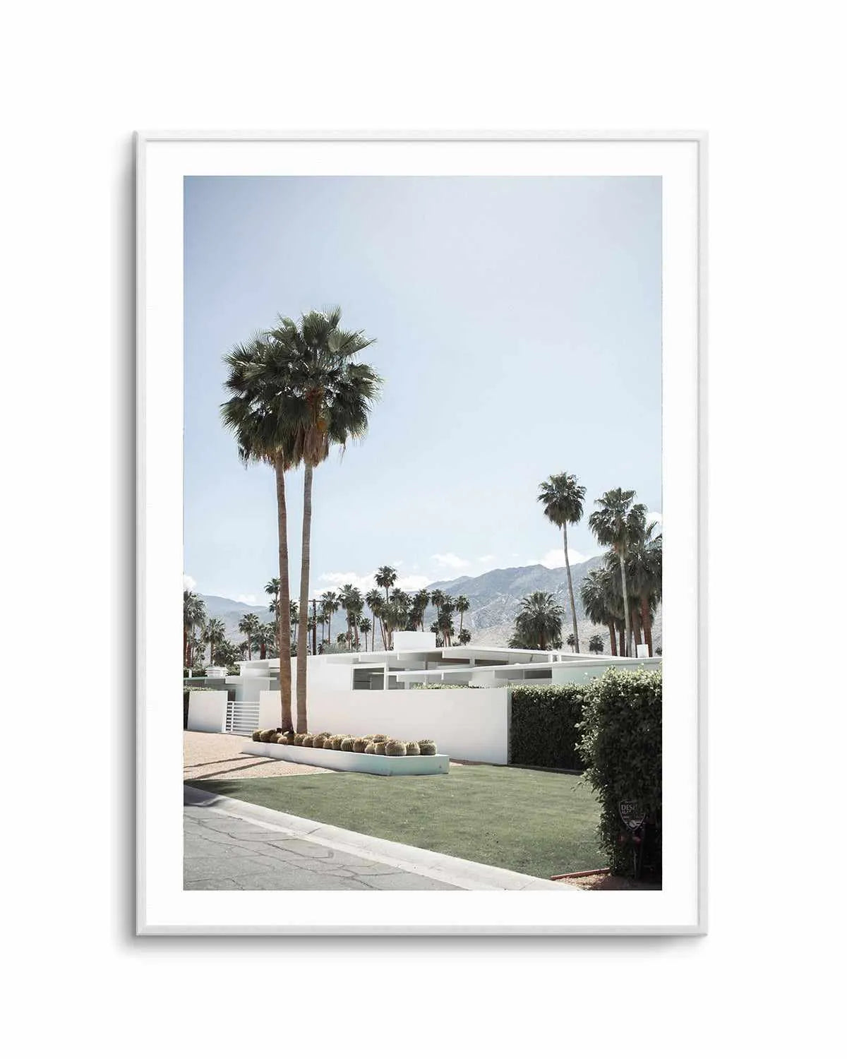 Beyond the Palms, Palm Springs Art Print from Olive et Oriel where you can shop wallpaper and artworks online