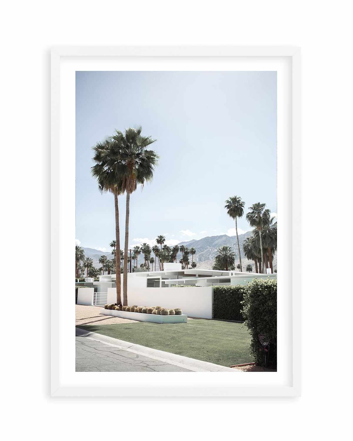 Beyond the Palms, Palm Springs Art Print