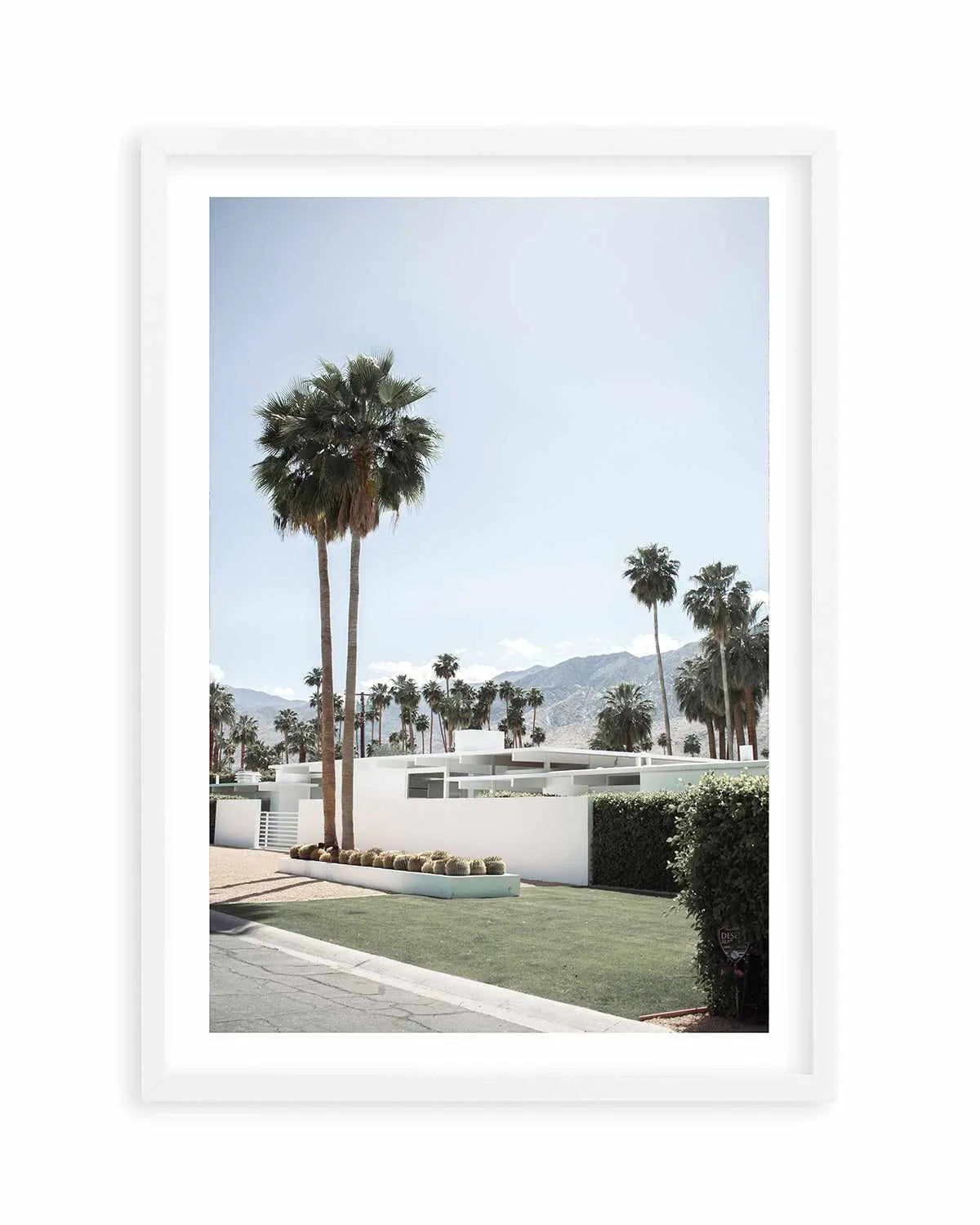 Beyond the Palms, Palm Springs Art Print from Olive et Oriel where you can shop wallpaper and artworks online