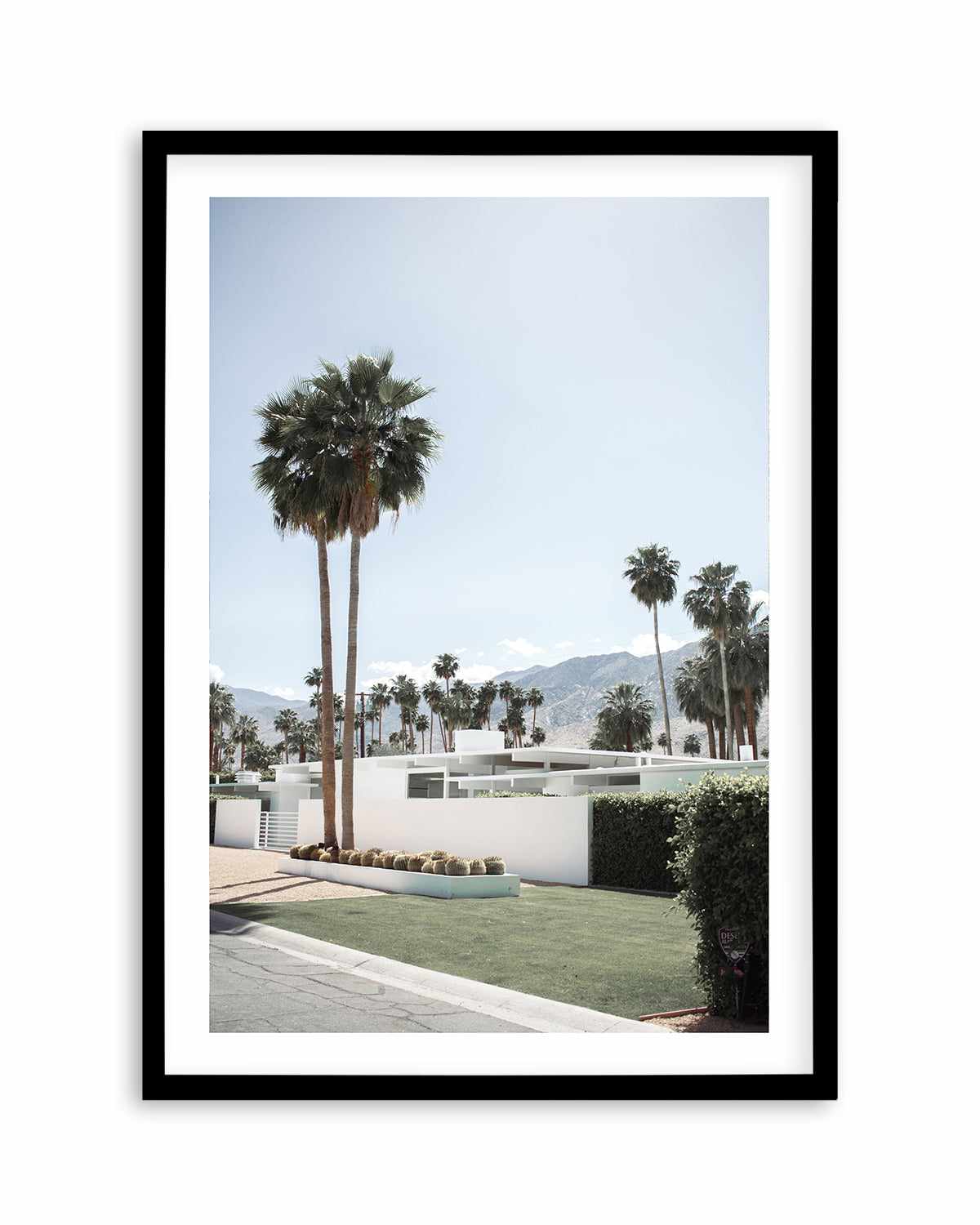 Beyond the Palms, Palm Springs Art Print