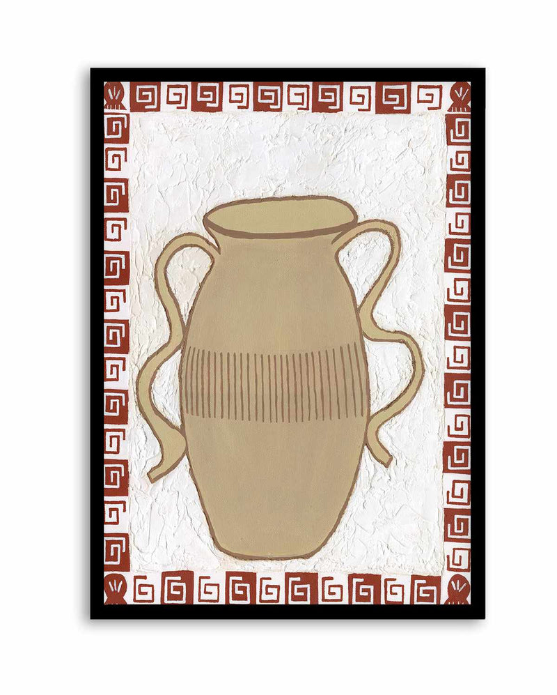 Biege Vase by Britney Turner | Art Print