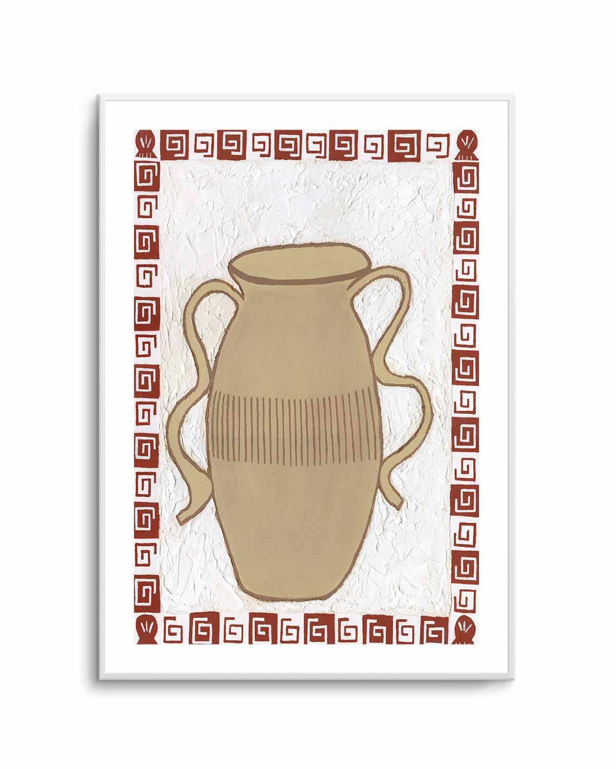 Biege Vase by Britney Turner | Art Print – Olive et Oriel