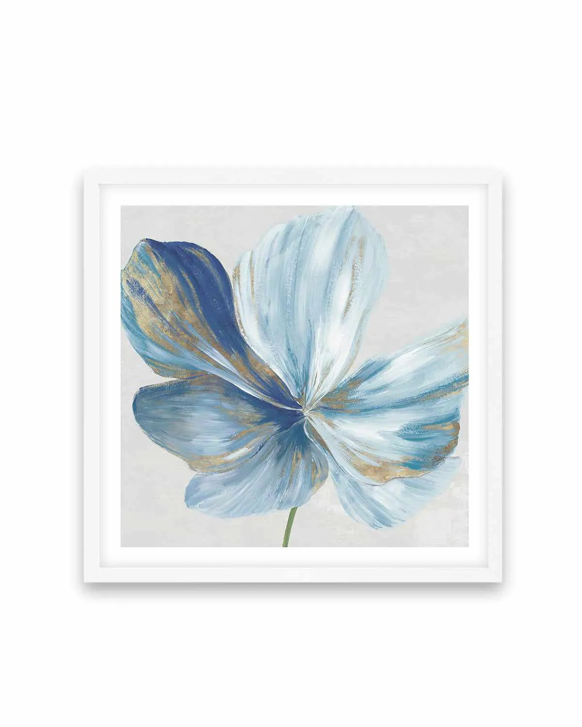 Big Blue Flower II Art Print from Olive et Oriel where you can shop wallpaper and artworks online