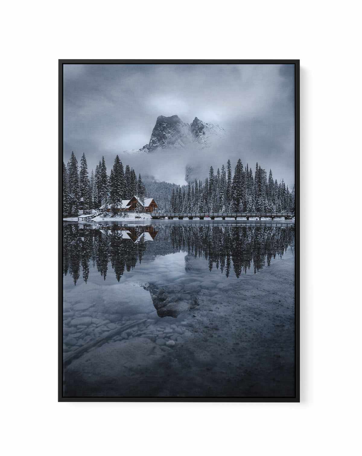 Big Chill by Kalen X | Framed Canvas Art Print