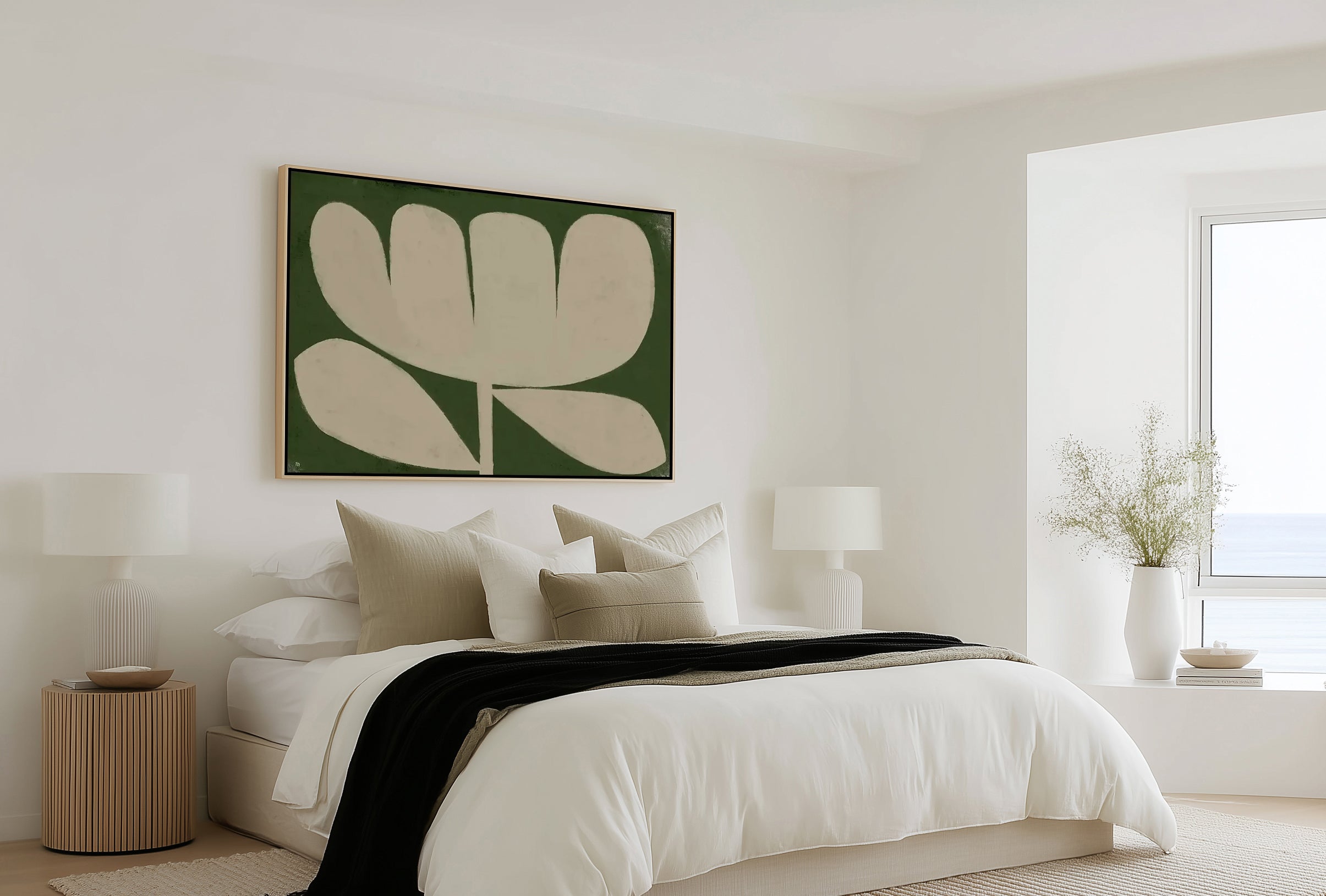 Big Flower by Marco Marella | Framed Canvas Art Print