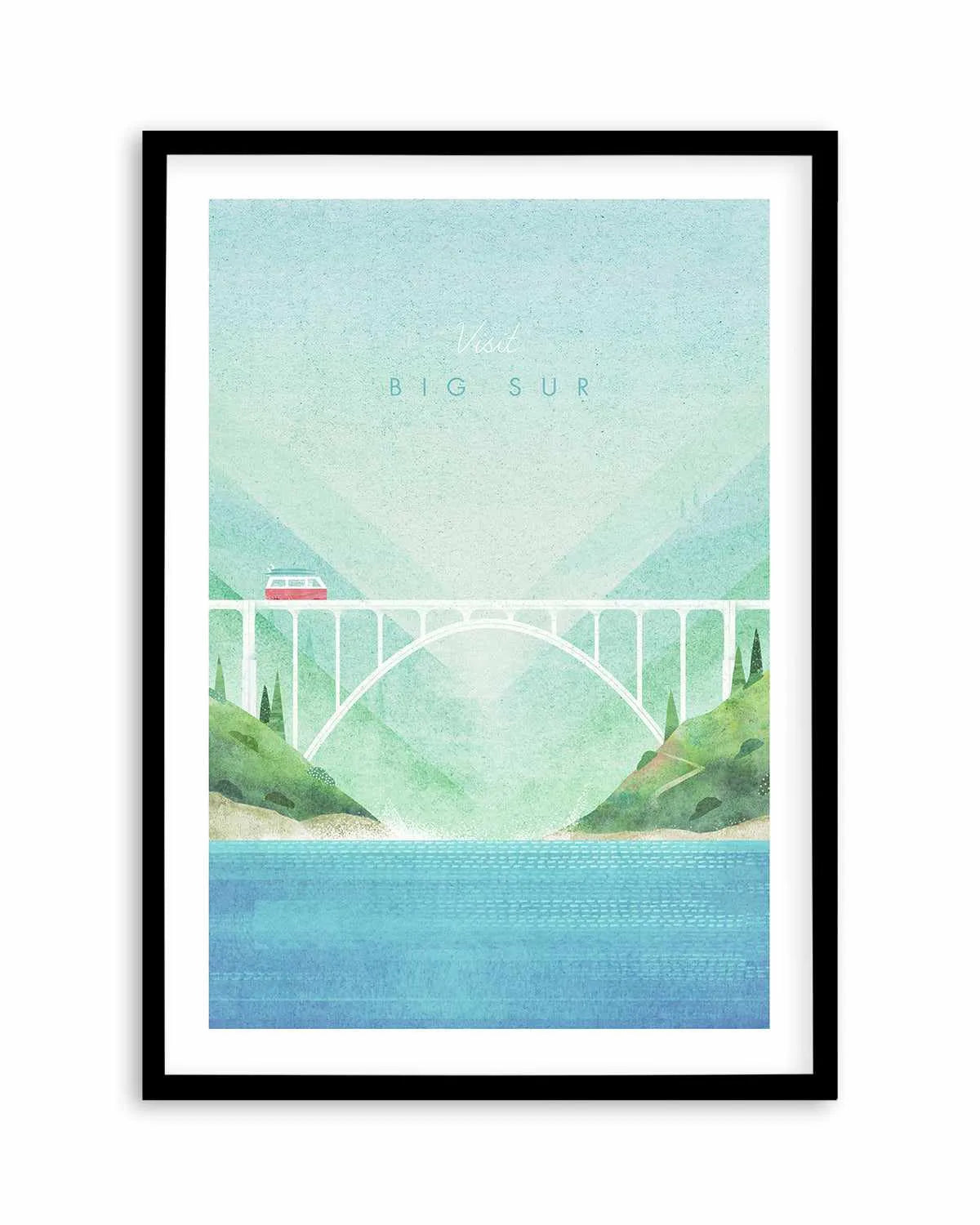 Big Sur by Henry Rivers Art Print from Olive et Oriel where you can shop wallpaper and artworks online