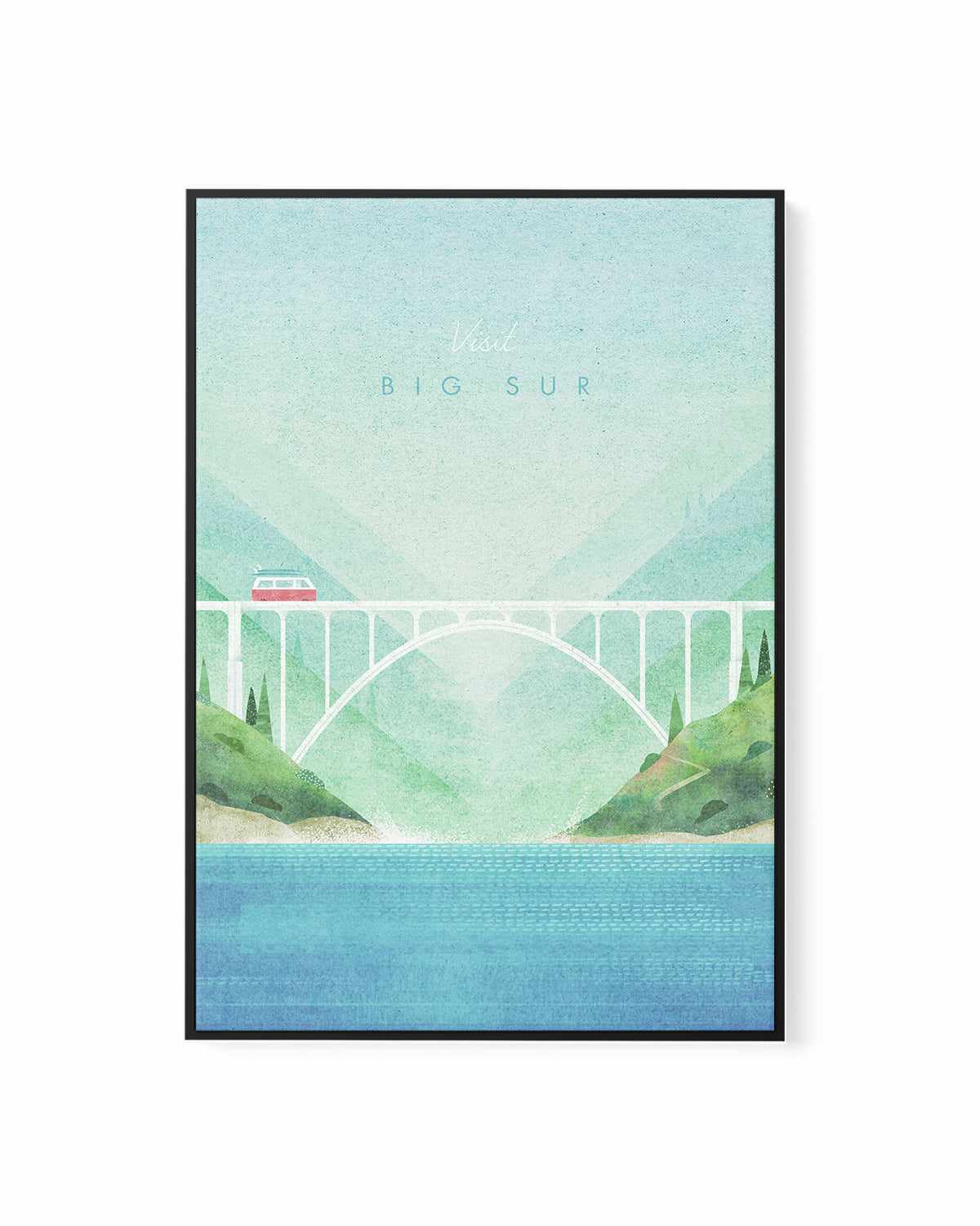 Big Sur by Henry Rivers | Framed Canvas Art Print