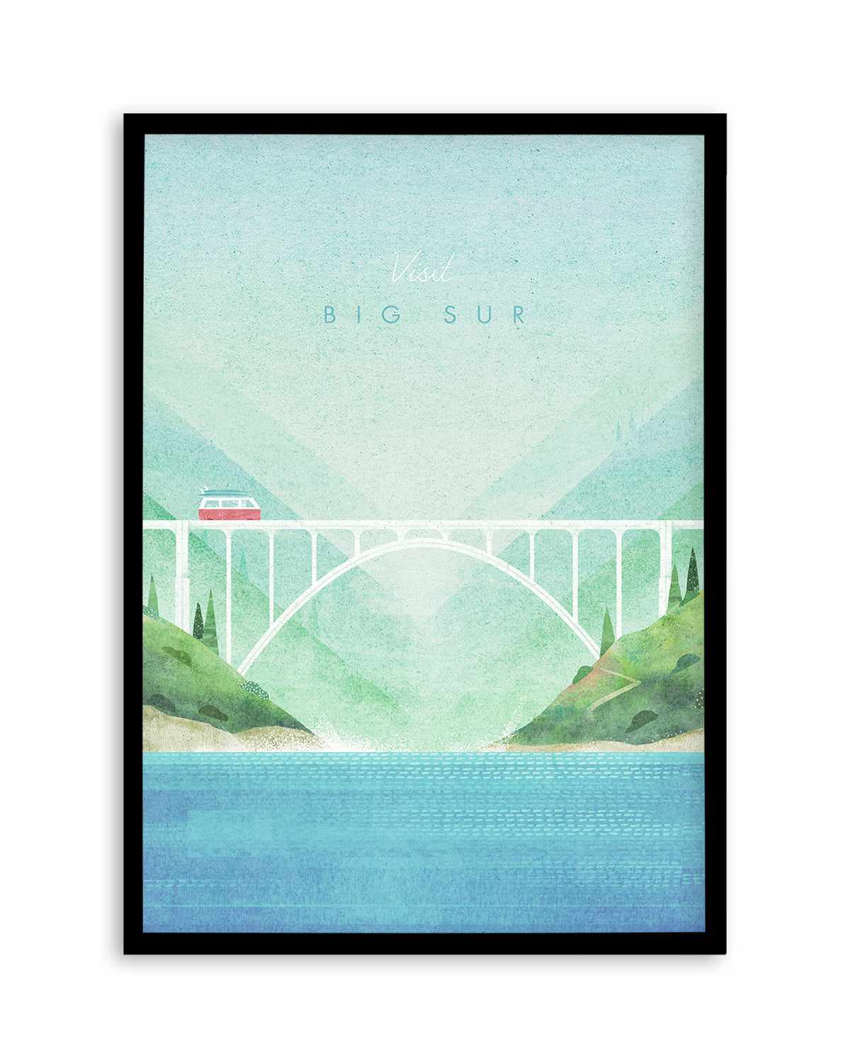 Big Sur by Henry Rivers Art Print