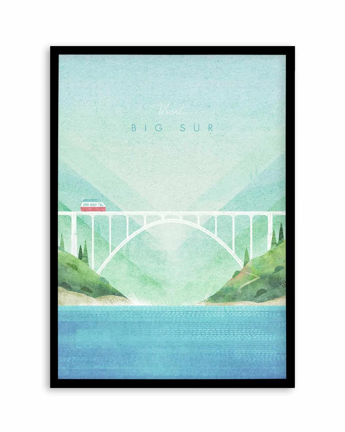 Big Sur by Henry Rivers Art Print from Olive et Oriel where you can shop wallpaper and artworks online