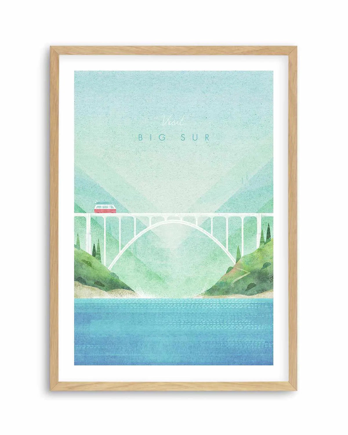 Big Sur by Henry Rivers Art Print from Olive et Oriel where you can shop wallpaper and artworks online
