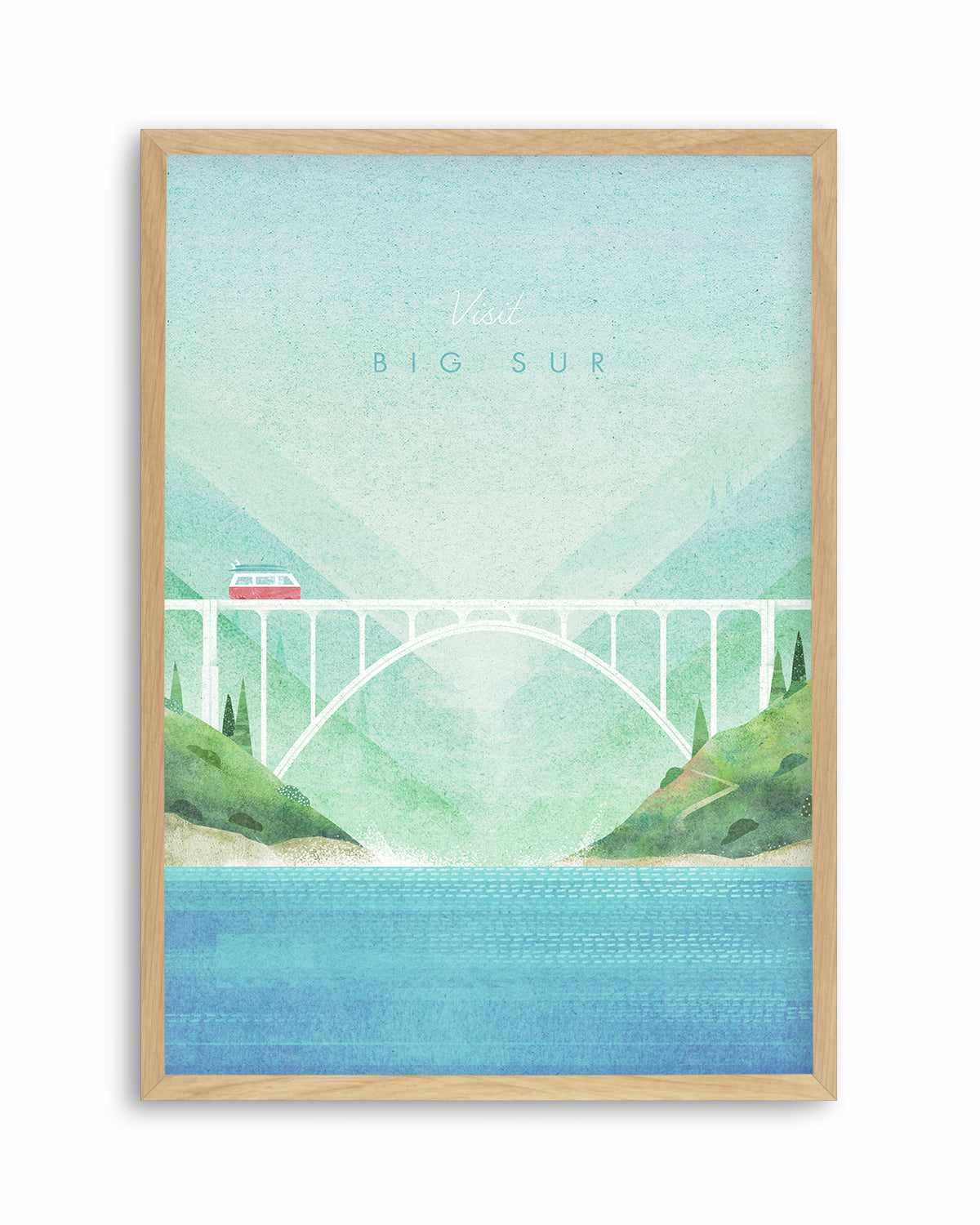 Big Sur by Henry Rivers Art Print