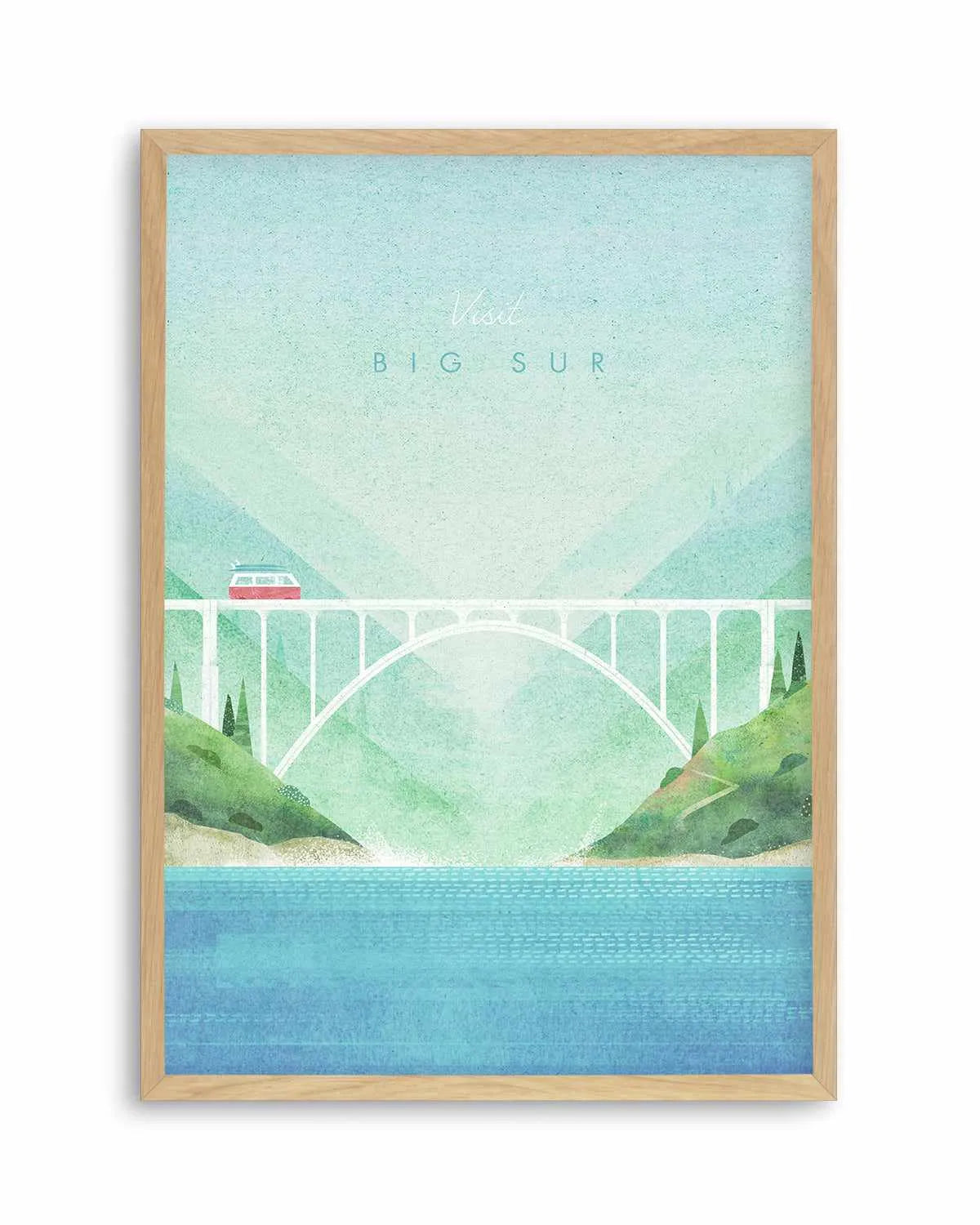 Big Sur by Henry Rivers Art Print from Olive et Oriel where you can shop wallpaper and artworks online