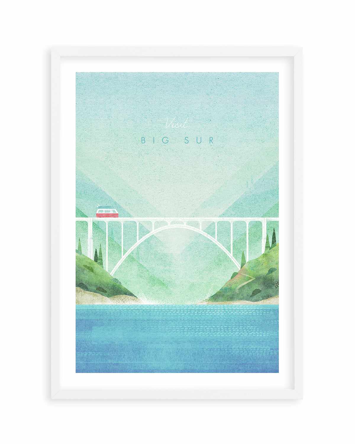 Big Sur by Henry Rivers Art Print